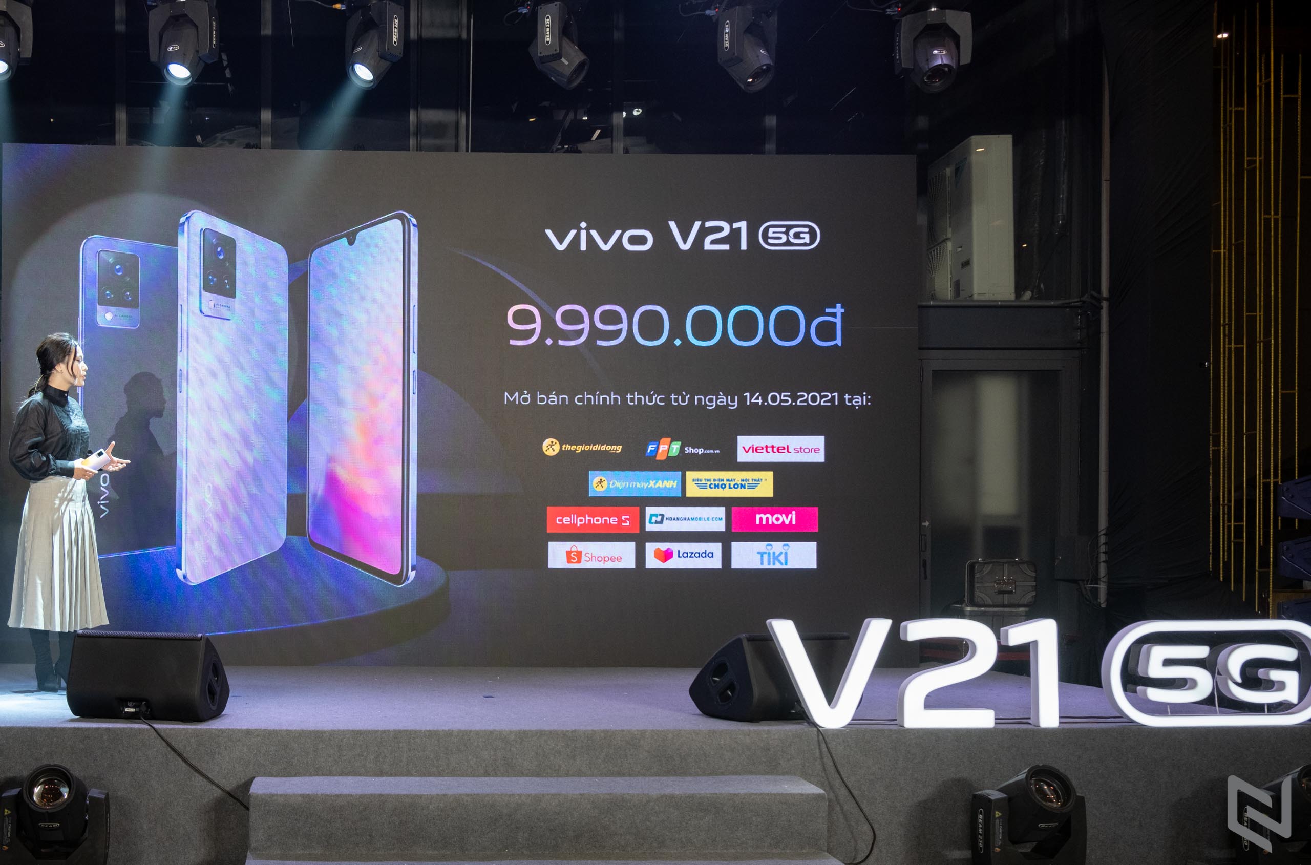 vivo V21 5G chính thức ra mắt tại Việt Nam: Camera Selfie 44MP OIS, kết nối 5G