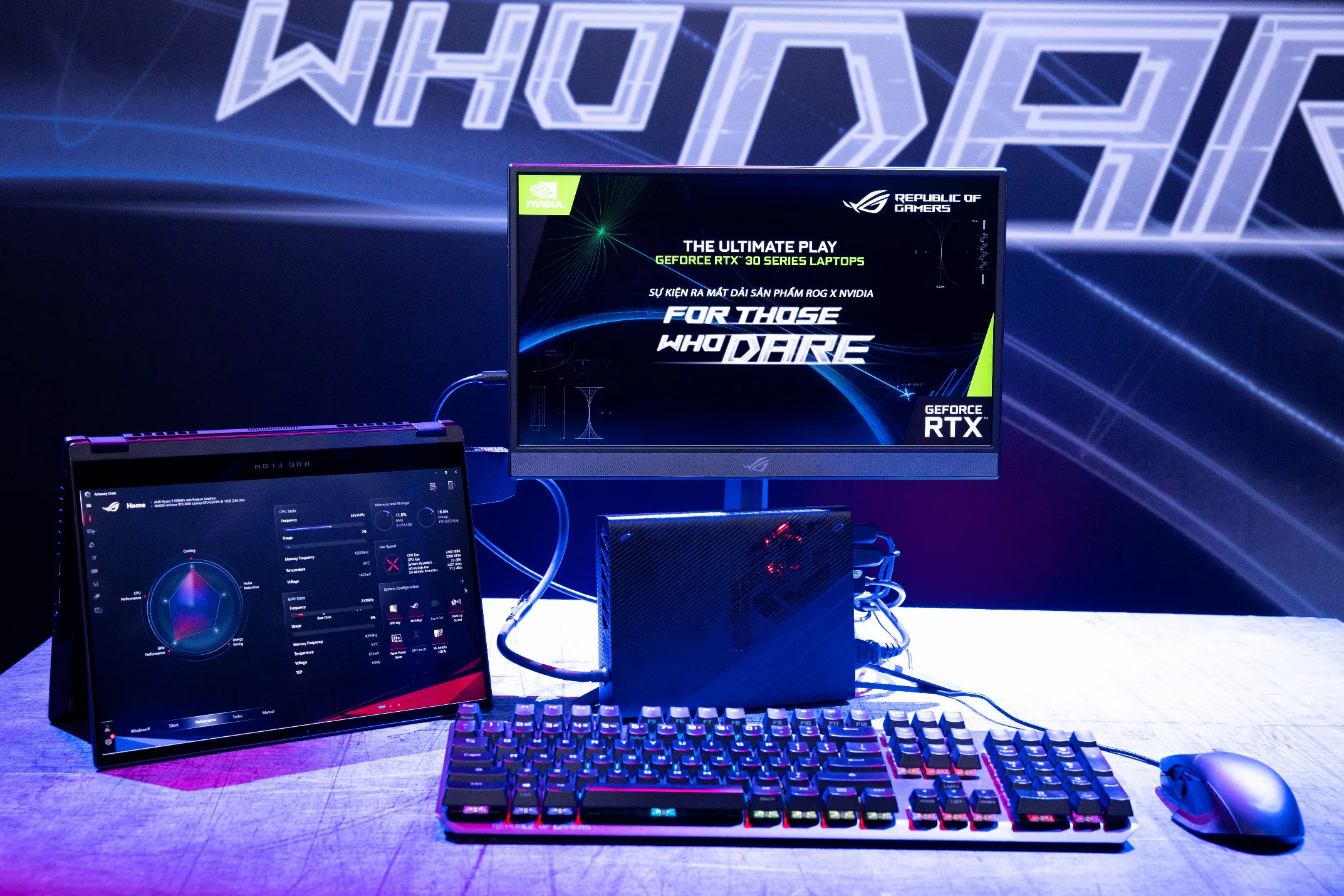 ROG công bố Flow X13 và dải sản phẩm toàn diện sử dụng đồ họa NVIDIA GeForce RTX 30-series
