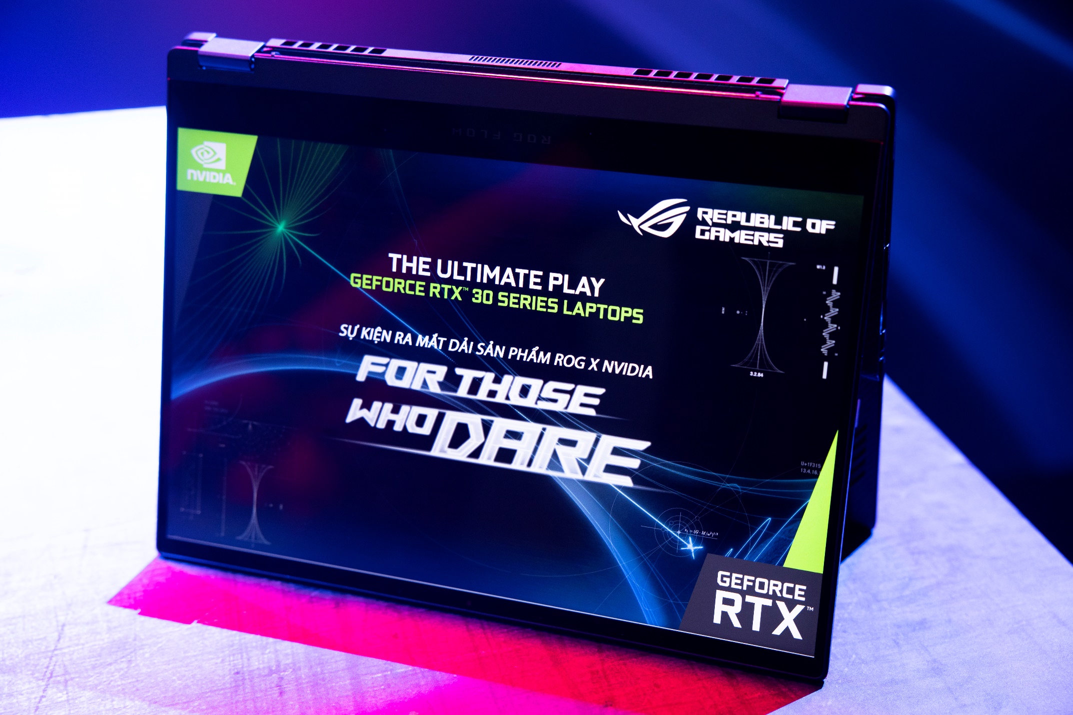 ROG công bố Flow X13 và dải sản phẩm toàn diện sử dụng đồ họa NVIDIA GeForce RTX 30-series