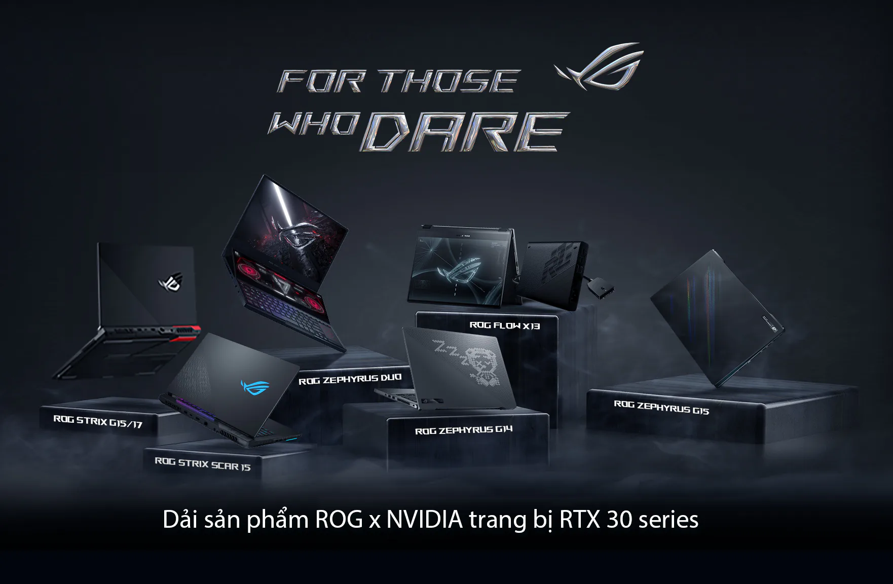 ROG công bố Flow X13 và dải sản phẩm toàn diện sử dụng đồ họa NVIDIA GeForce RTX 30-series