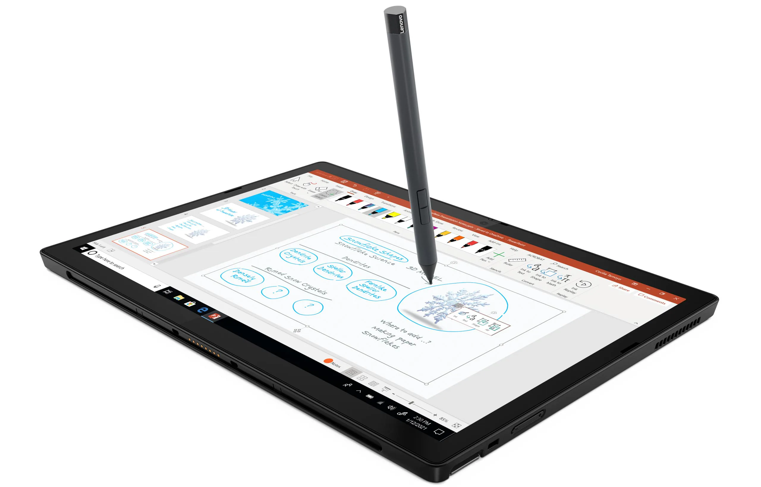 Lenovo ra mắt máy tính bảng hiệu suất cao ThinkPad X12 Detachable với bàn phím rời