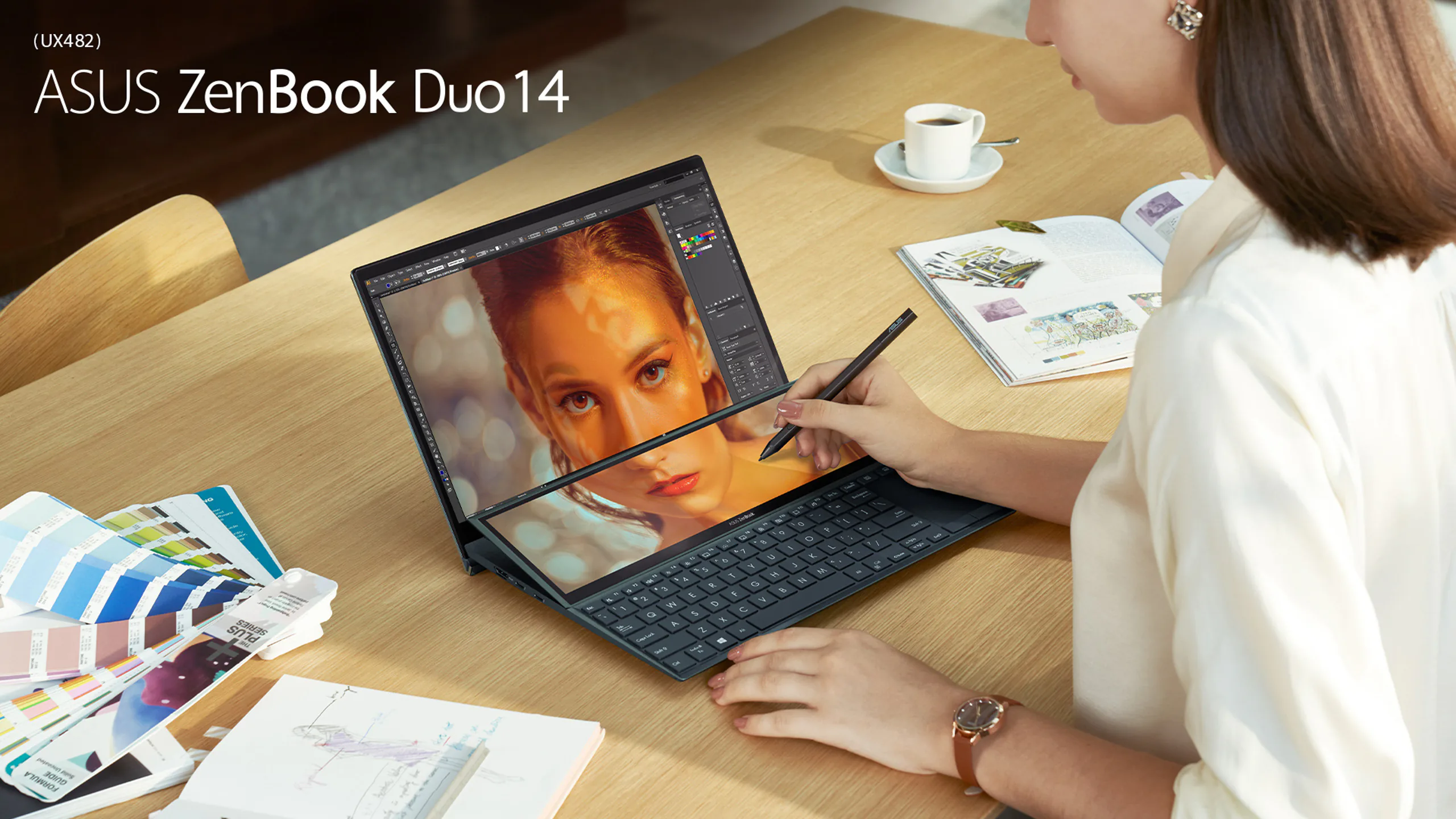 ASUS ra mắt ZenBook Duo 14 UX482, laptop 14-inch 2 màn hình nhẹ nhất thế giới