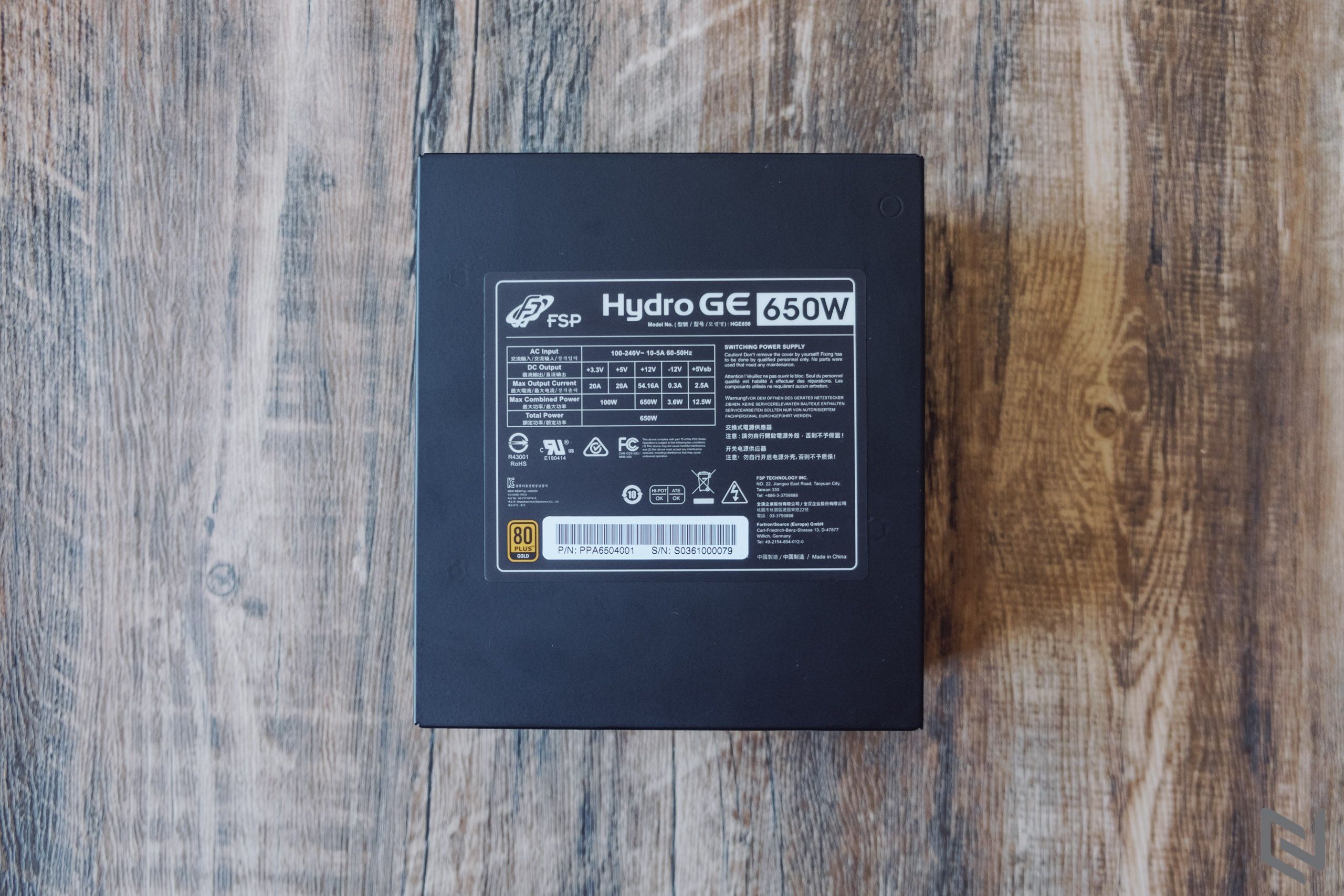 Trên tay nguồn máy tính FSP Hydro GE 650W: Nhãn vàng 80 Plus hiệu quả, thiết kế modular hợp lý và quạt rất êm