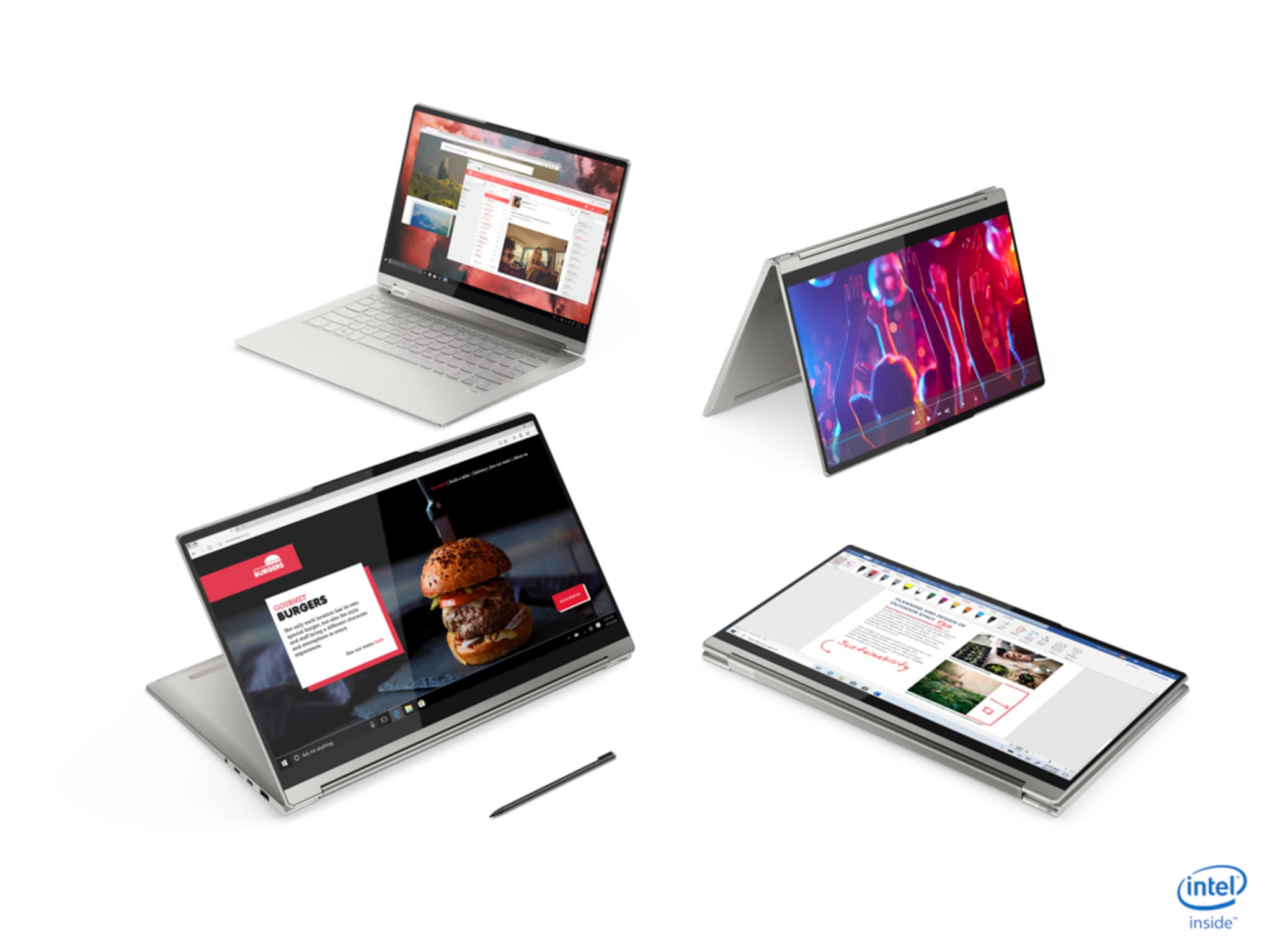 Lenovo ra mắt bộ ba laptop Yoga cao cấp mới: Trải nghiệm đẳng cấp và thông minh hơn