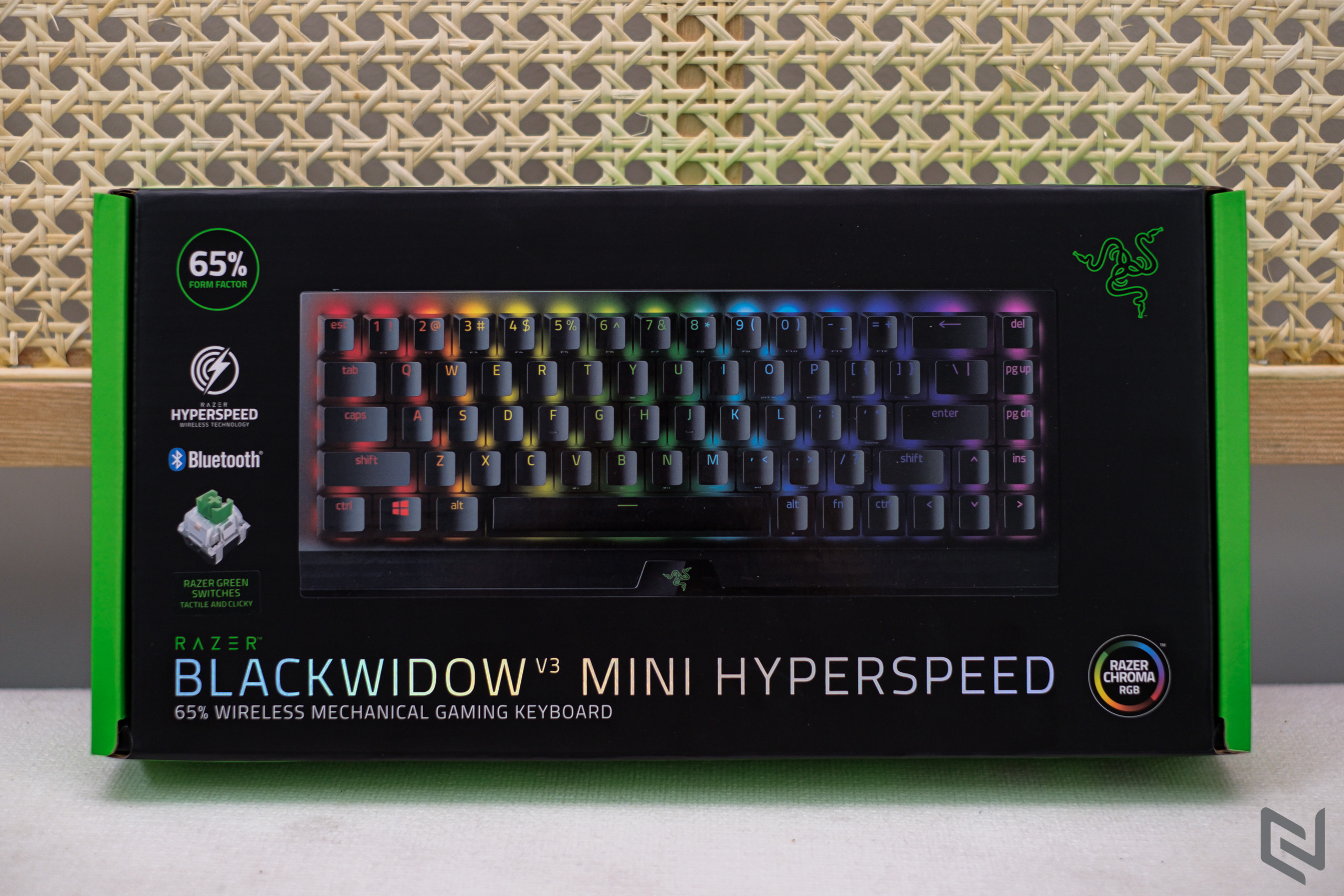 Đánh giá bàn phím Razer BlackWidow V3 Mini HyperSpeed kích thước 65% nhỏ gọn