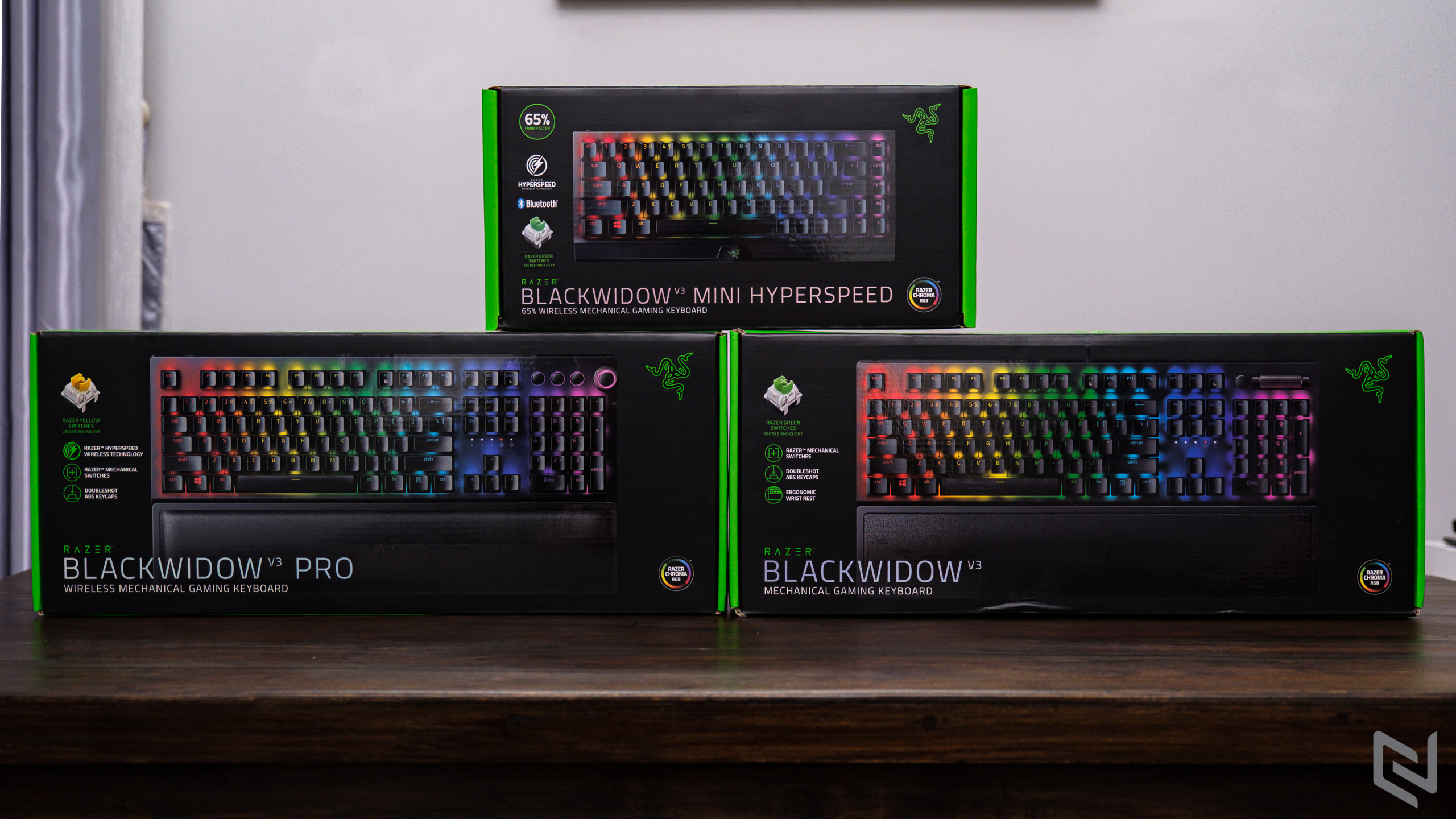 Bộ ba bàn phím Razer BlackWidow V3, V3 Pro và V3 Mini HyperSpeed: Đâu là lựa chọn hợp lý nhất dành cho bạn
