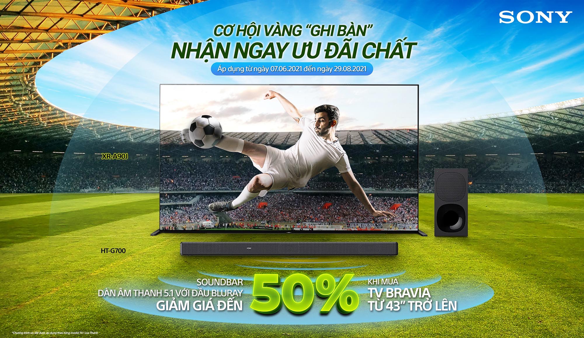 Sony Việt Nam ra mắt chương trình khuyến mãi hấp dẫn chào đón giải vô địch bóng đá Châu Âu 2021
