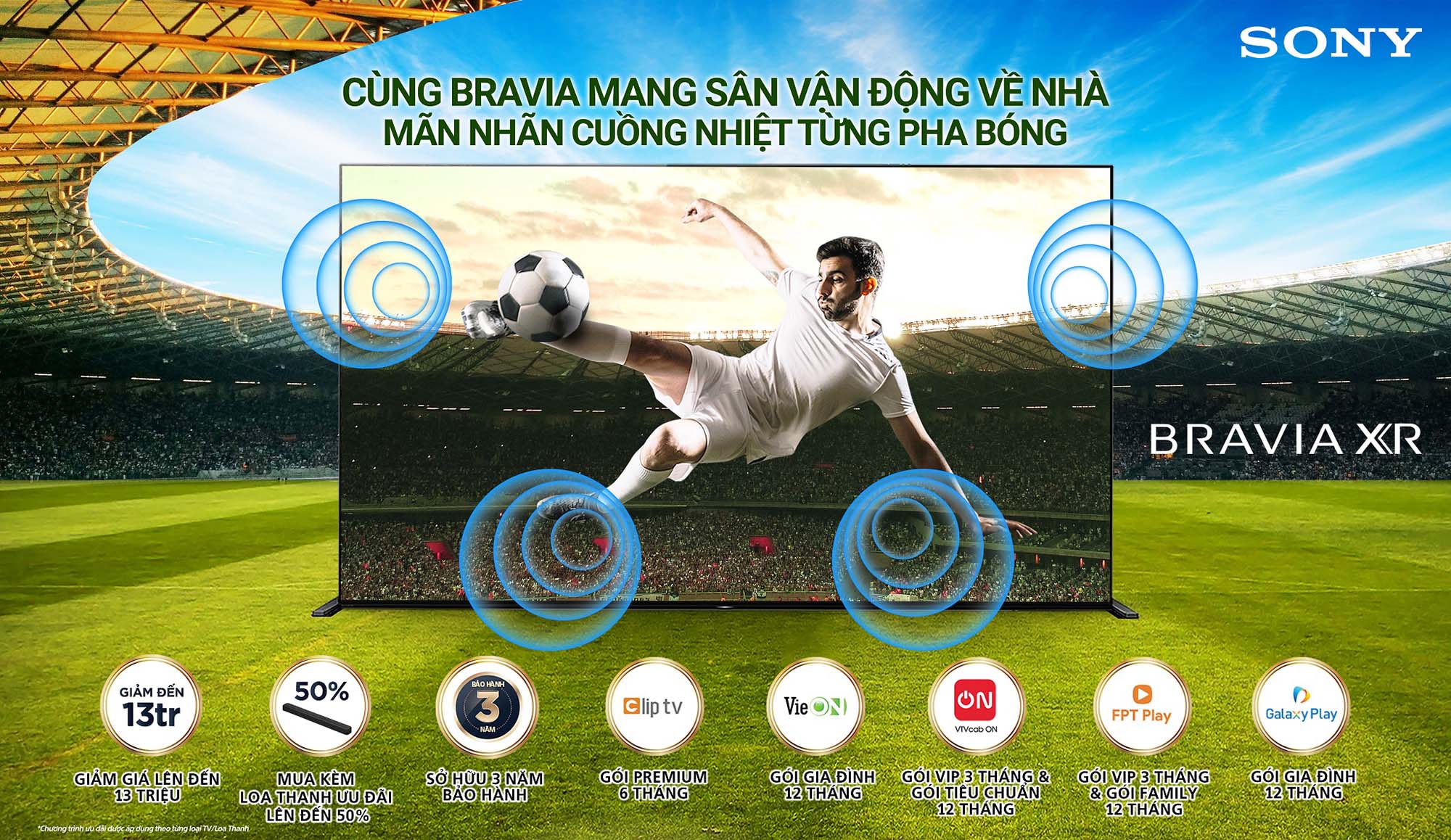 Sony Việt Nam ra mắt chương trình khuyến mãi hấp dẫn chào đón giải vô địch bóng đá Châu Âu 2021