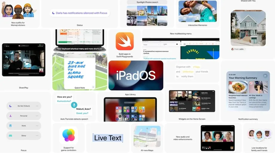iPadOS 15 ra mắt với cải thiện màn hình chính và khả năng đa nhiệm