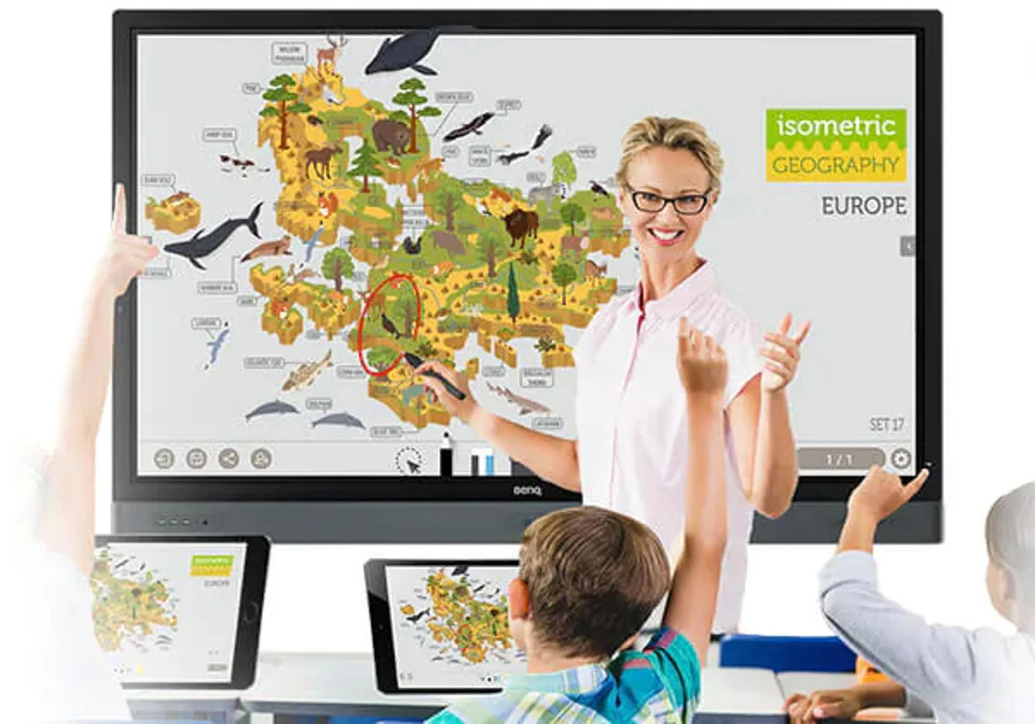 BenQ nắm giữ vị trí số một thị phần màn hình tương tác IFP tại Việt Nam trong quý 1/2021