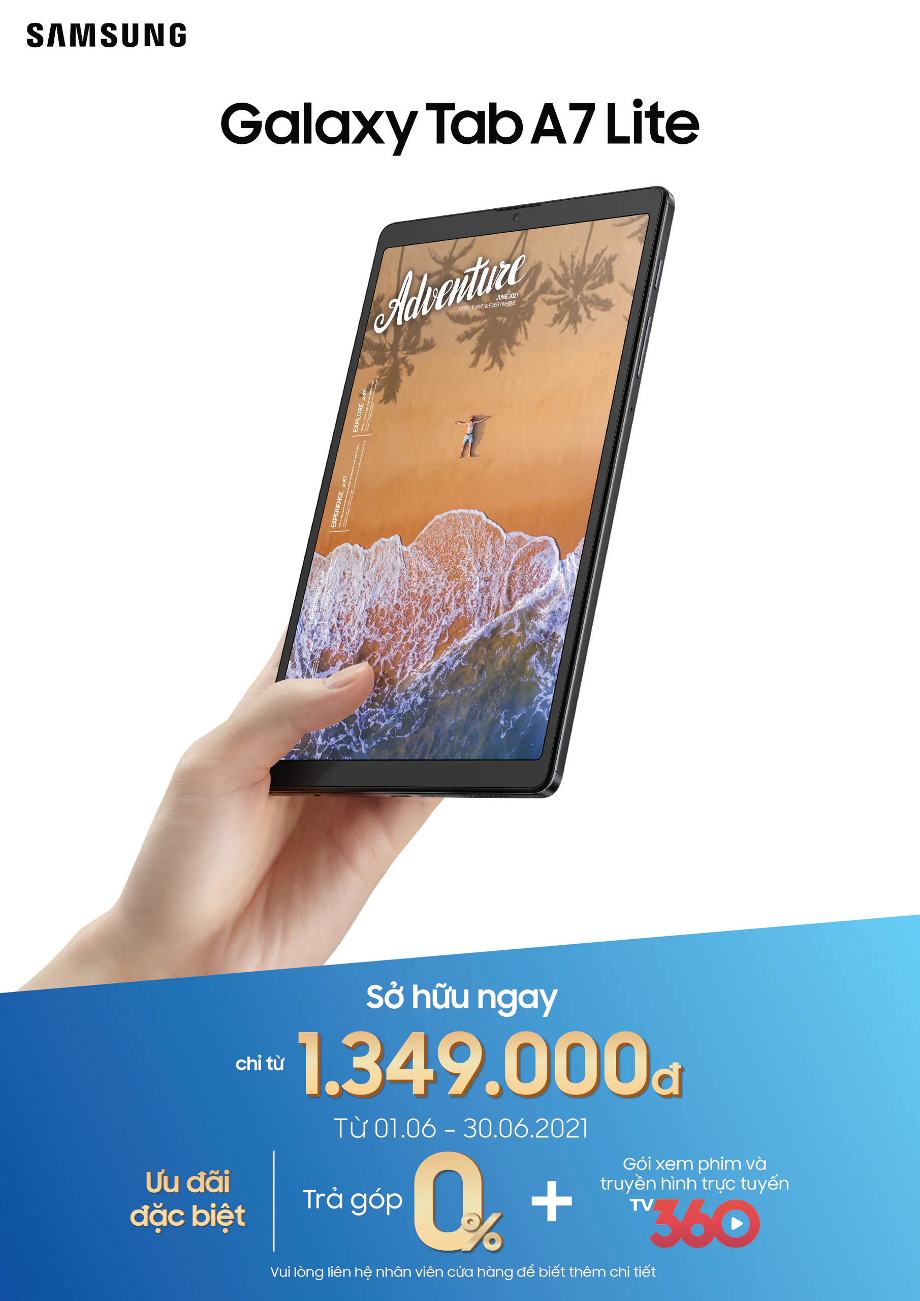 Galaxy Tab A7 Lite - Chiếc máy tính bảng lý tưởng dành cho học tập và giải trí ở phân khúc phổ thông