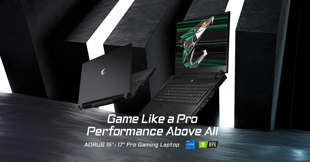 GIGABYTE ra mắt bộ ba laptop gaming tại Việt Nam: GIGABYTE, AORUS, AERO