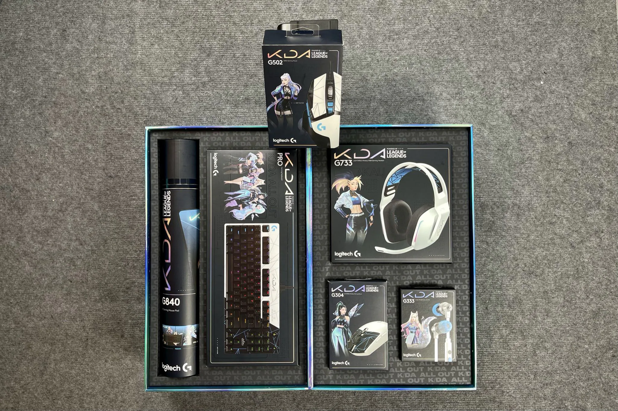 Trải nghiệm trọn bộ gaming gear League of Legends K/DA từ Logitech: Đẹp mắt và đầy phong cách, nhiều tính năng tối ưu cho game thủ