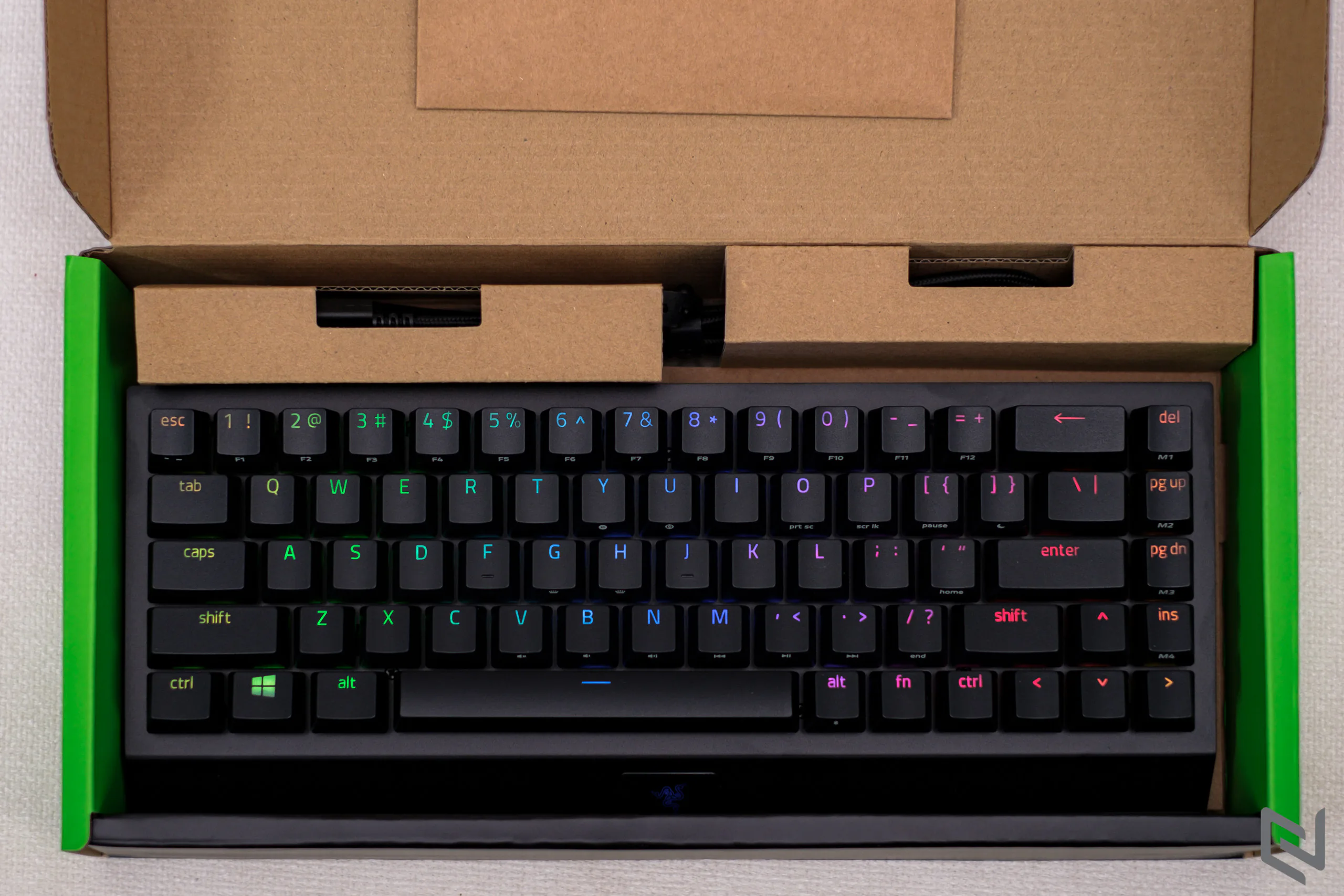 Đánh giá bàn phím Razer BlackWidow V3 Mini HyperSpeed kích thước 65% nhỏ gọn