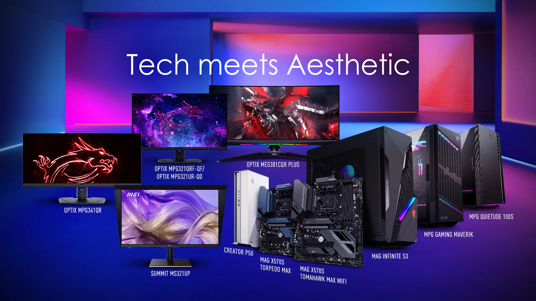 MSI giới thiệu sản phẩm mới trong sự kiện trực tuyến MSI VẺ ĐẸP CÔNG NGHỆ