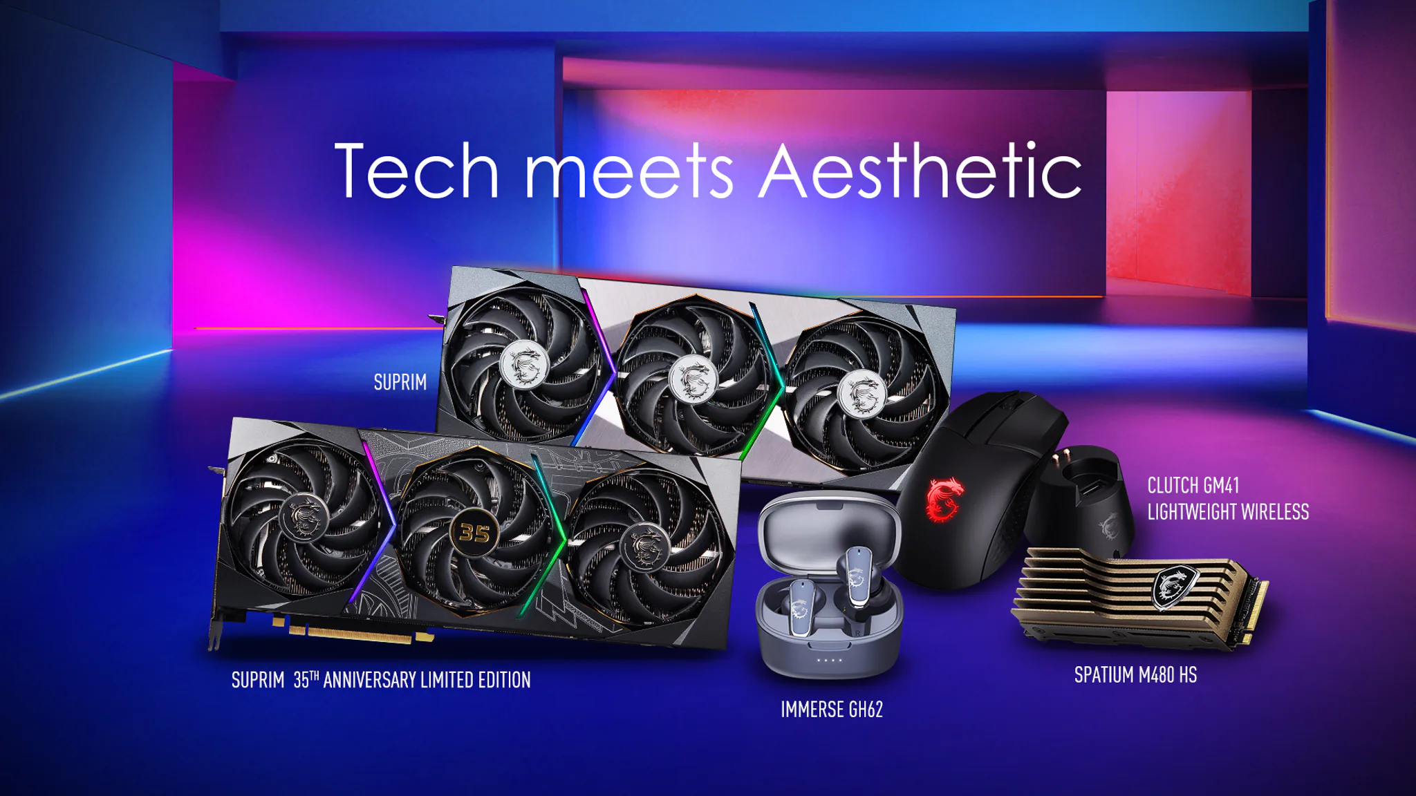 MSI giới thiệu sản phẩm mới trong sự kiện trực tuyến MSI VẺ ĐẸP CÔNG NGHỆ