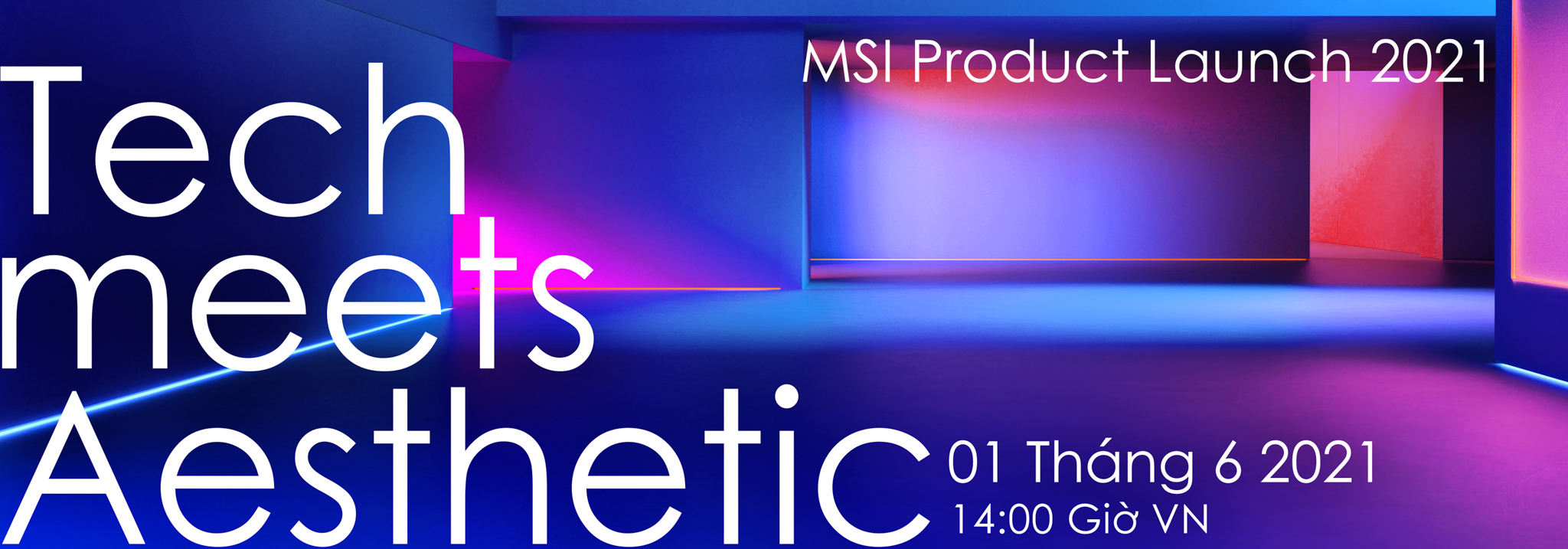 MSI giới thiệu sản phẩm mới trong sự kiện trực tuyến MSI VẺ ĐẸP CÔNG NGHỆ