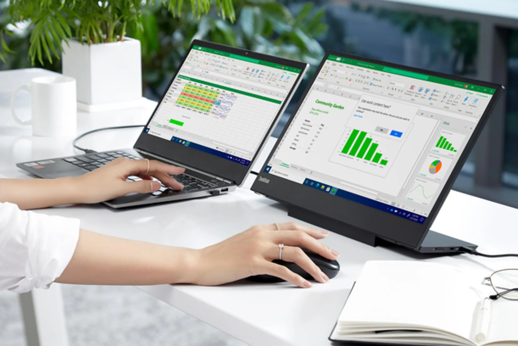 Khai phóng sức mạnh và năng suất làm việc với Lenovo ThinkPad và ThinkVision