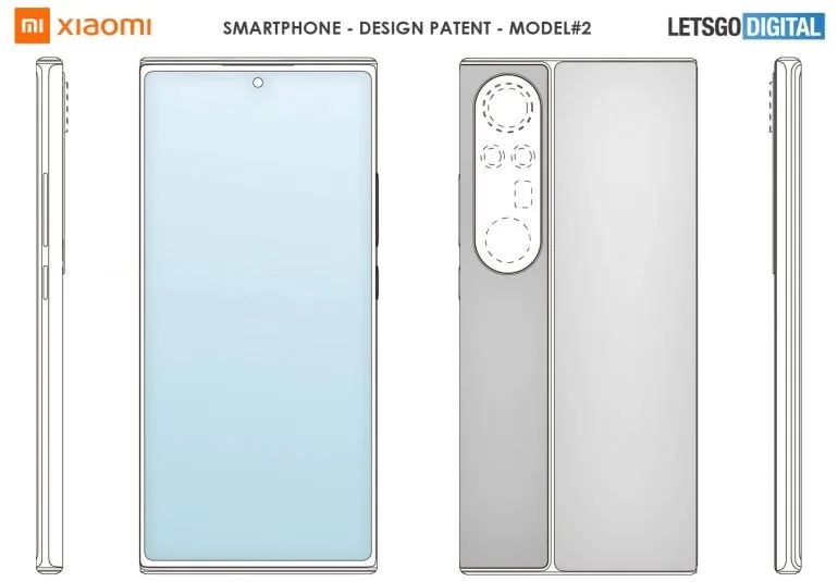Xiaomi nộp bằng sáng chế 3 smartphone mới với cụm camera siêu to