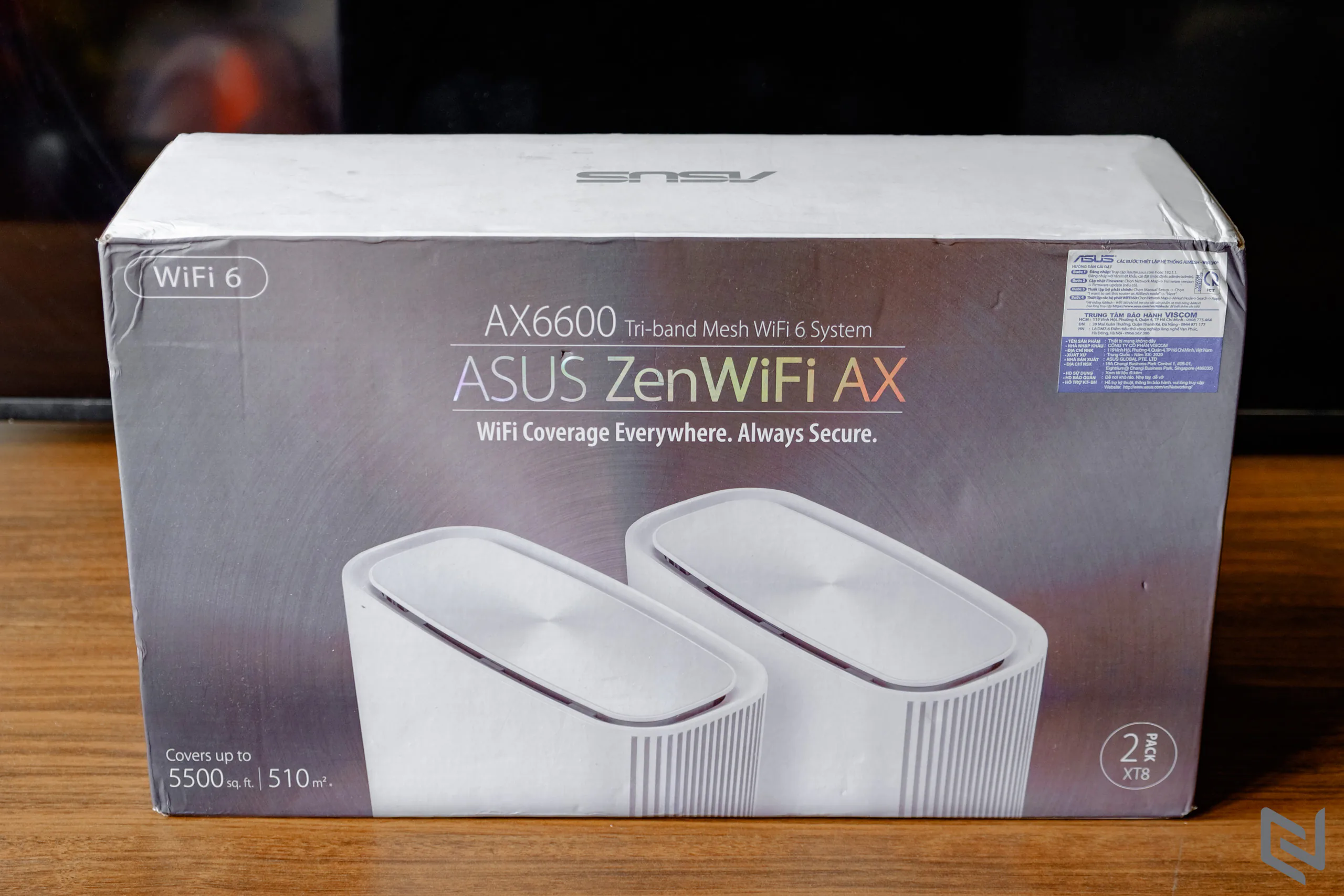 Trên tay ASUS ZenWiFi AX XT8 - Giải pháp WiFi Mesh tốt nhất hiện tại với 3 băng tần, độ phủ sóng khủng và khả năng liên kết với các router/node khác từ ASUS
