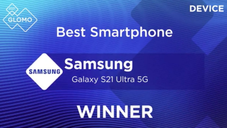 Galaxy S21 Ultra 5G đạt giải Điện thoại Xuất sắc Nhất tại MWC 2021