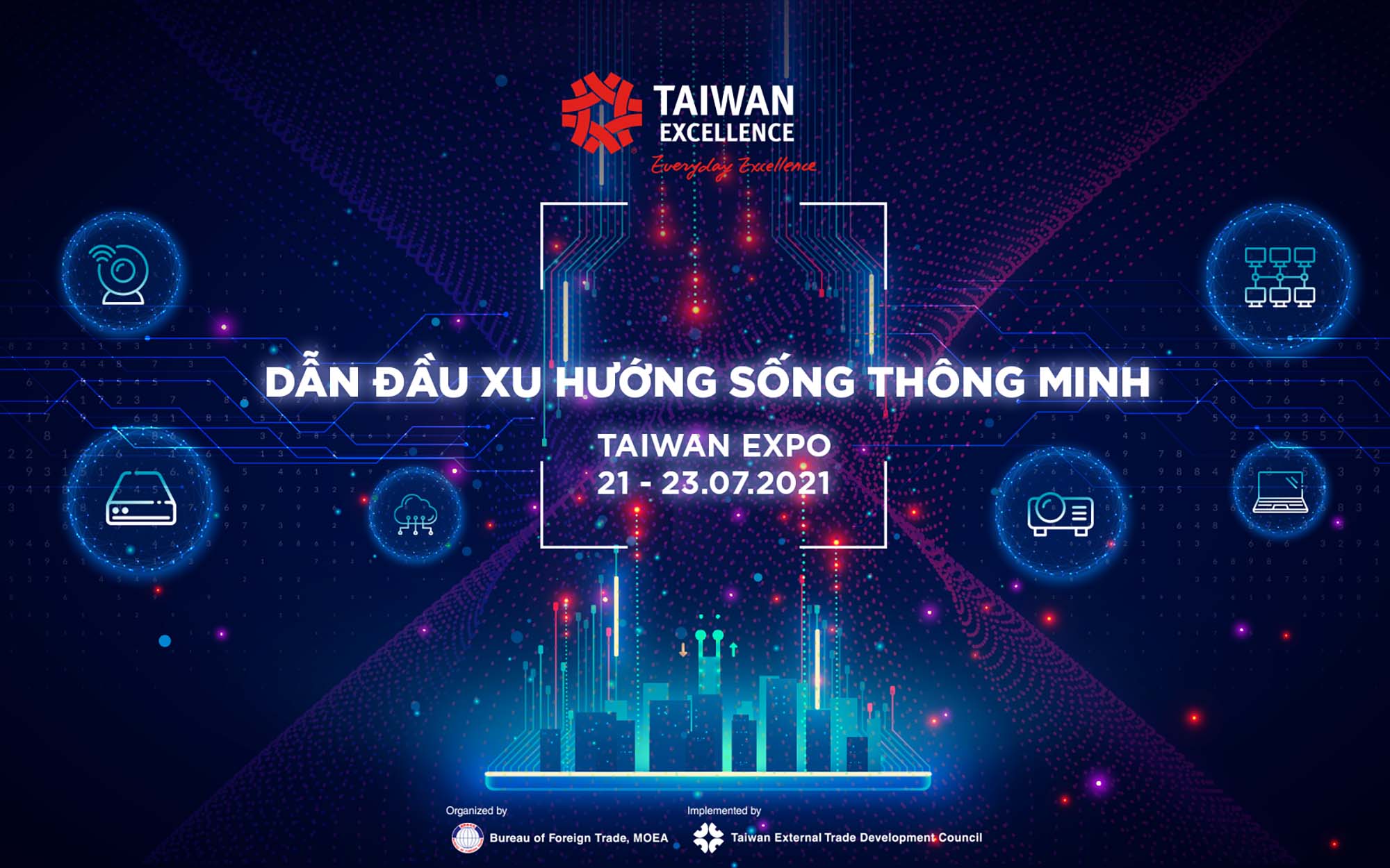 Trải nghiệm phong cách “Sống Thông Minh” cùng Taiwan Excellence tại triển lãm 3D trực tuyến Taiwan Expo Vietnam 2021