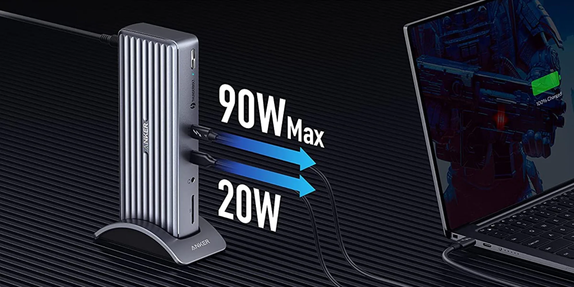 Anker ra mắt Apex Thunderbolt 4 Dock mới với 12 cổng, 90W passthrough