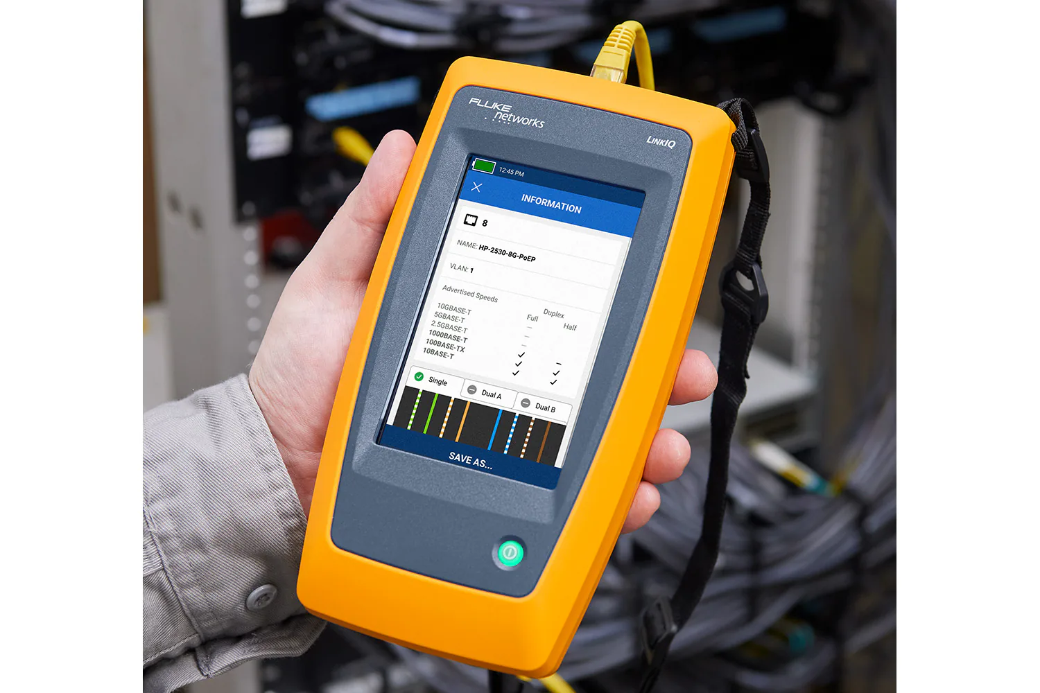 Kit kiểm tra cáp mạng Ethernet công nghiệp cao cấp LinkIQ của Fluke Networks đã có mặt tại Việt Nam