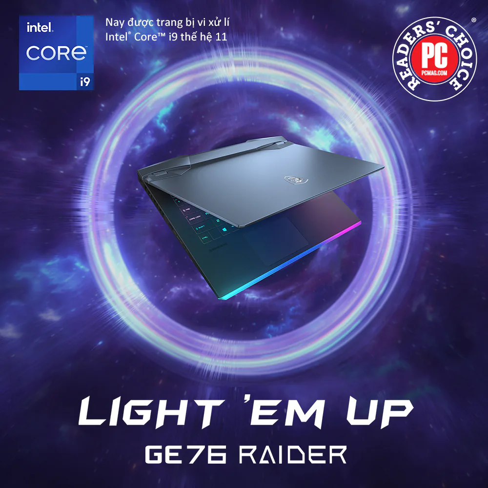 MSIology: Vẻ đẹp công nghệ - Laptop chơi game CPU thế hệ 11 mới, giá từ 30.9 triệu đồng