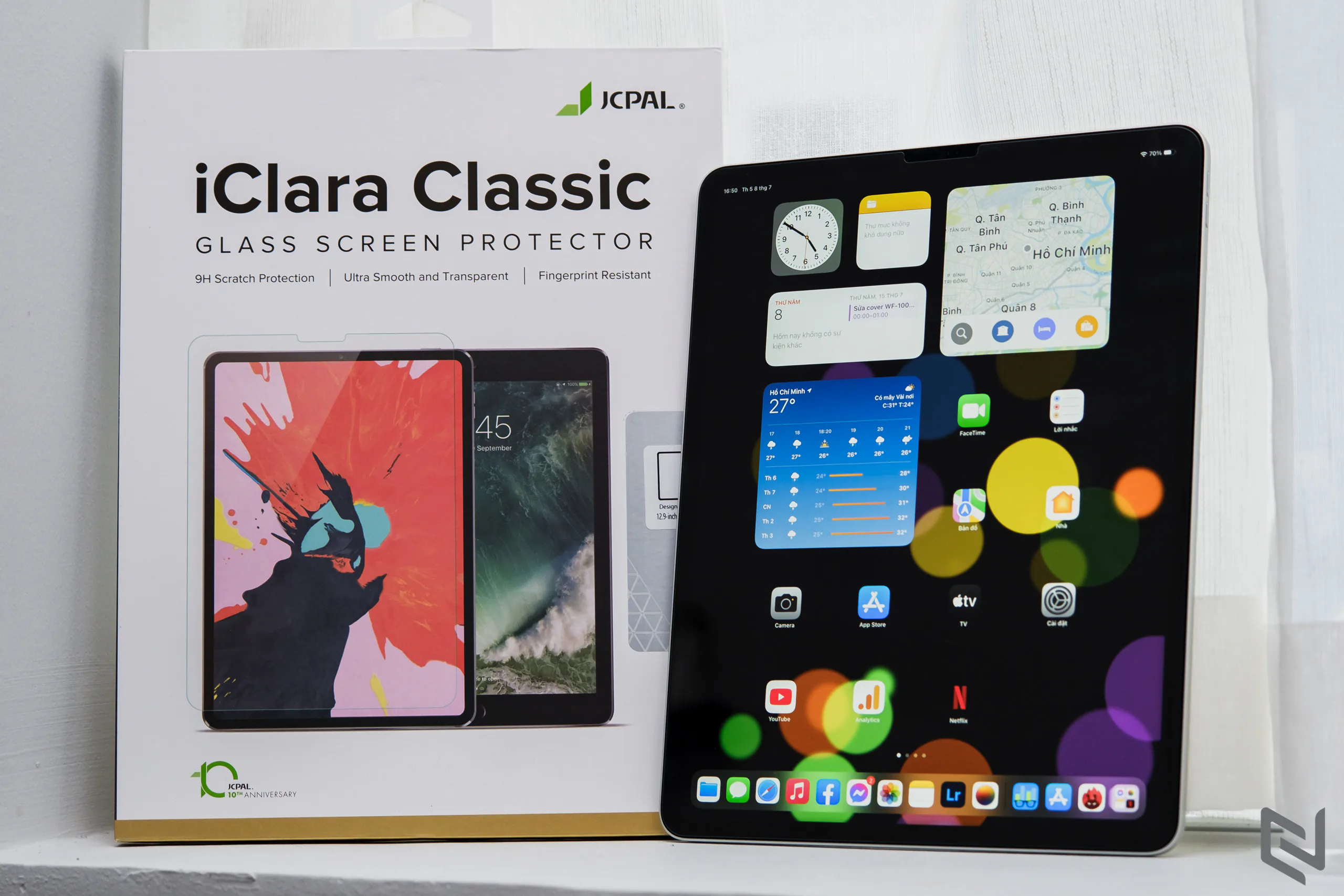 Mở hộp iPad Pro M1 12.9-inch chính hãng FPT Shop: Màn hình siêu đẹp, siêu mạnh mẽ