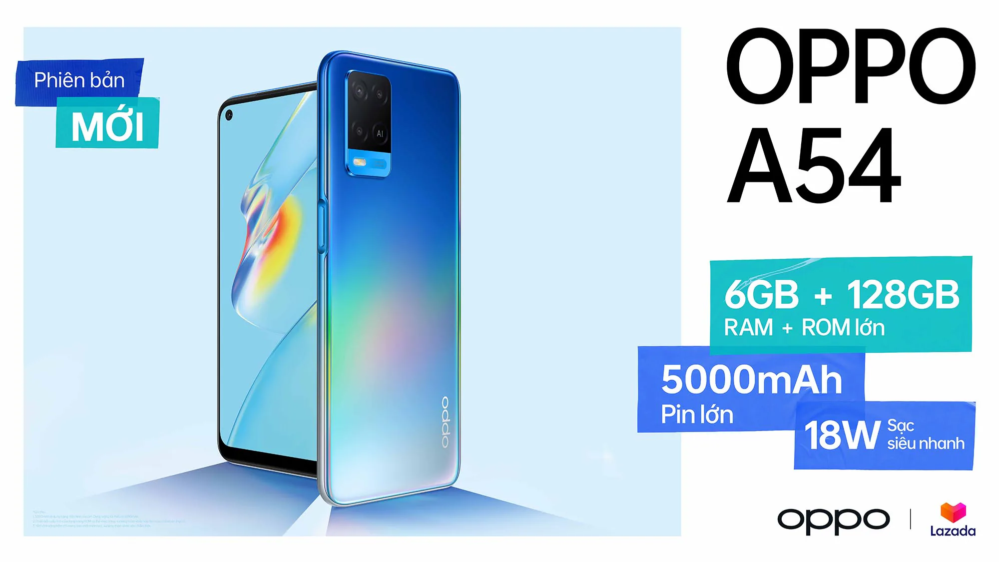 OPPO ra mắt tai nghe Enco Buds và điện thoại OPPO A54 phiên bản 6GB tại Việt Nam: Trải nghiệm bất tận với mức giá cực tốt
