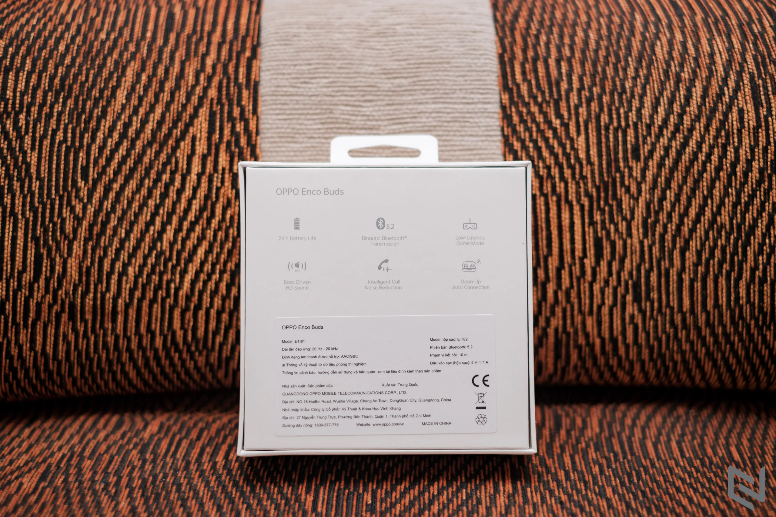 Mở hộp tai nghe Enco Buds: Pin 24h, Bluetooth kép 5.2, chế độ Game Mode độ trễ thấp, chất âm hoàn hảo cho mọi nhu cầu