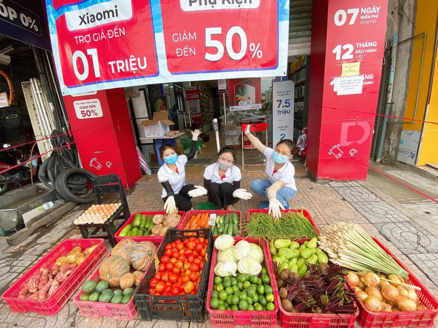 “Thực phẩm chia sẻ” - chiến dịch bán rau củ quả đồng giá tại hệ thống 14 cửa hàng Di Dộng Việt TP.HCM