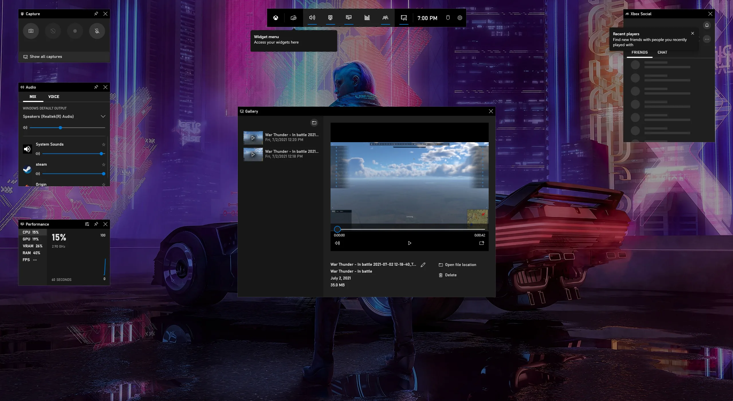chức năng ẩn trên Windows 10