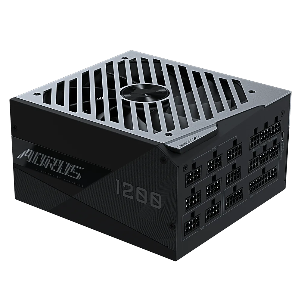 Gigabyte giới thiệu PSU AORUS P1200W mới với màn hình LCD độc đáo