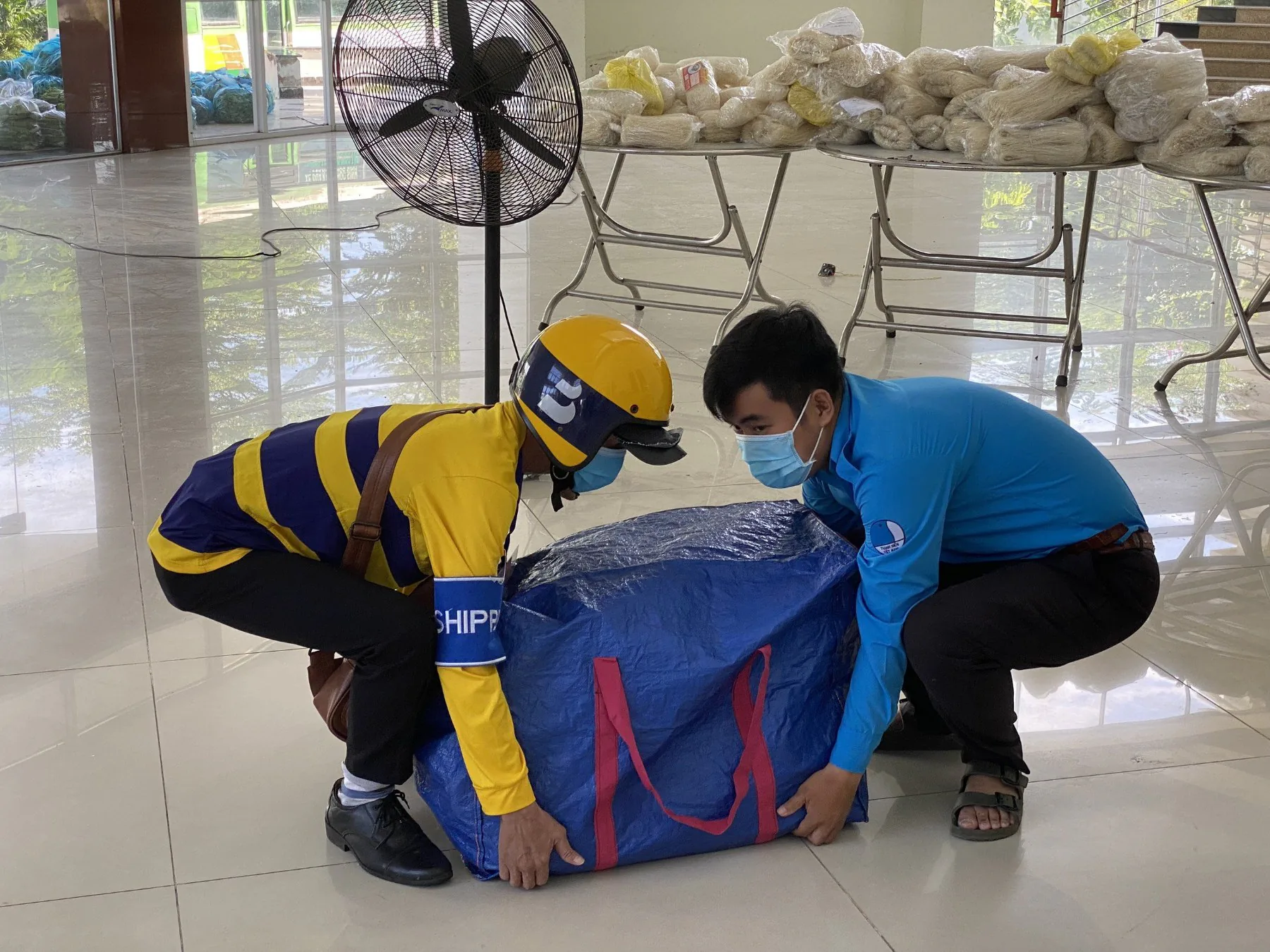 Ứng dụng gọi xe Be mở lại dịch vụ giao hàng và đi chợ hộ tại TP HCM từ 12g00 ngày 18/8/2021