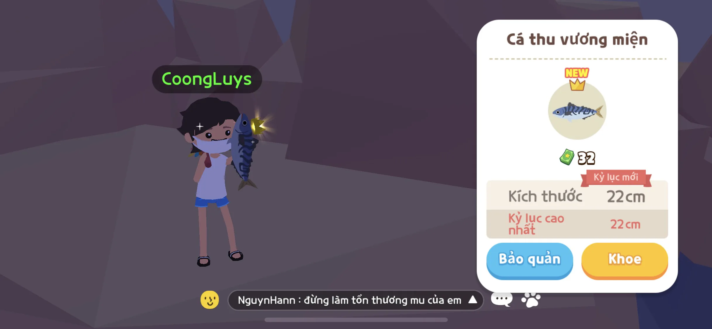 mẹo câu cá Play Together