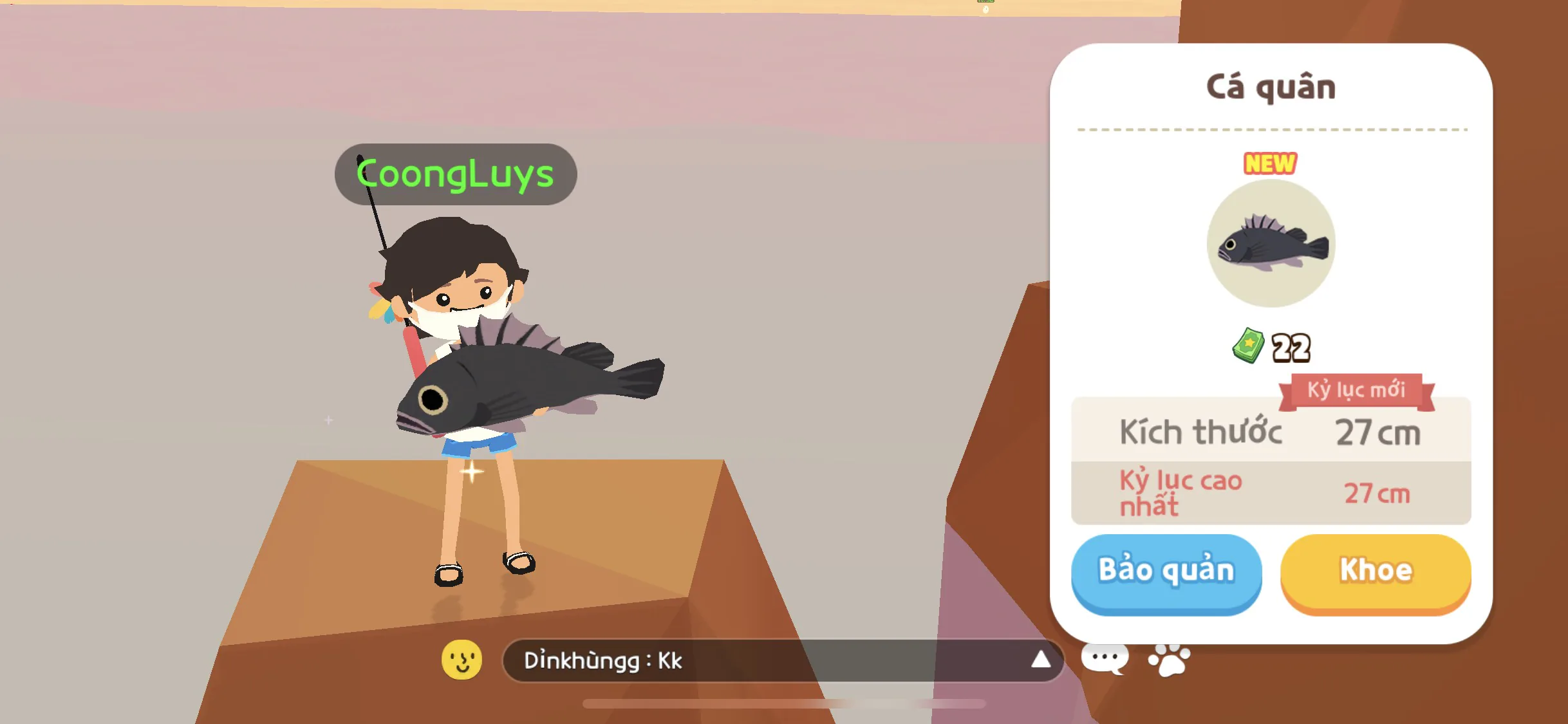 Mách bạn mẹo câu cá và cách câu cá hiếm trong game Play Together