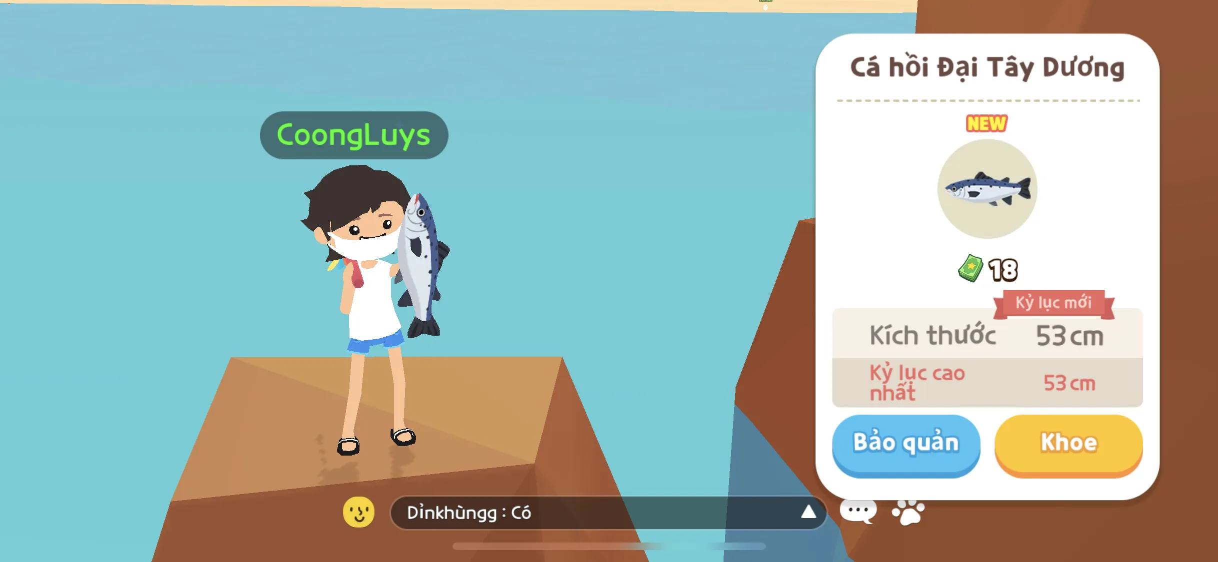 Mách bạn mẹo câu cá và cách câu cá hiếm trong game Play Together
