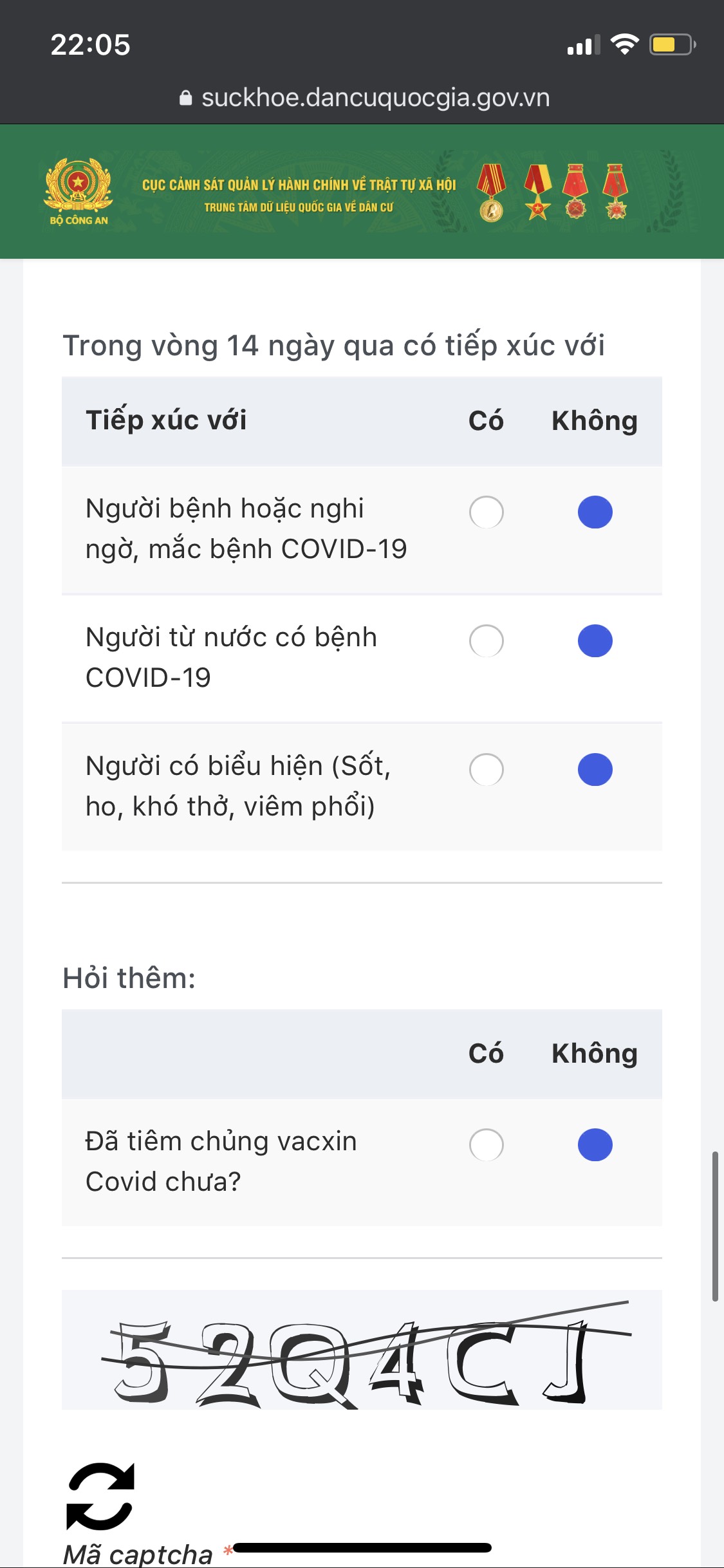 Hướng dẫn cách lấy mã QR khai báo "di biến động dân cư" tại suckhoe.dancuquocgia