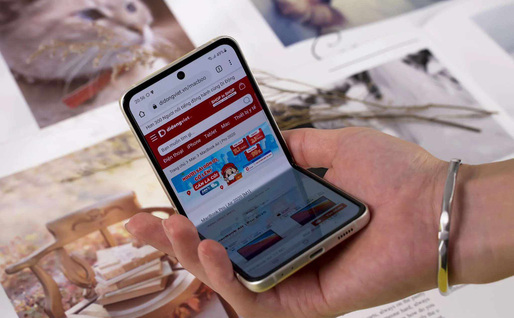Di Động Việt tặng đến 10 triệu khi đặt hàng Galaxy Z Fold3 | Z Flip3