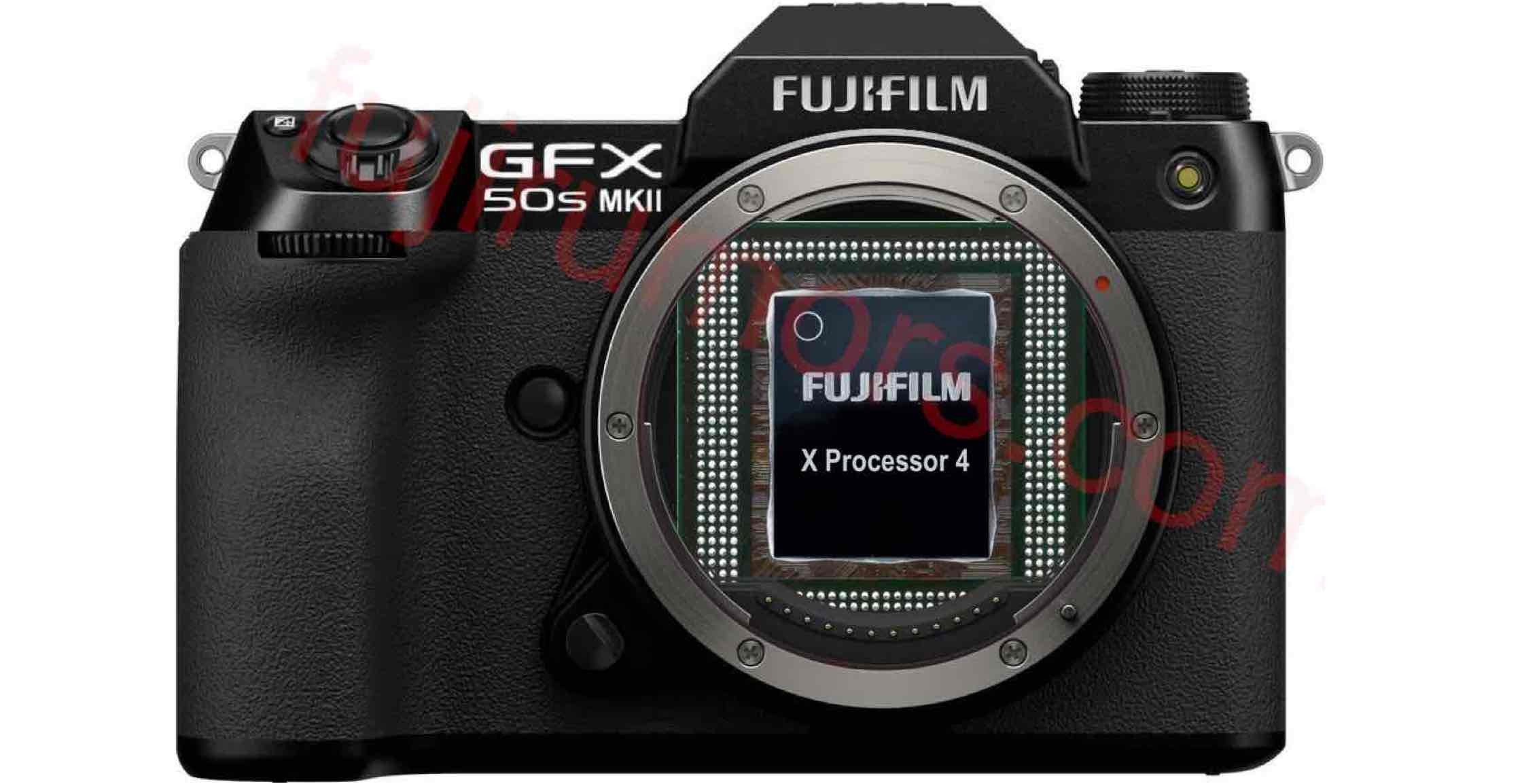 Fujifilm GFX50S Mark II sẽ có vi xử lý X Processor 4 nhanh hơn và màu film Nostalgic Negative