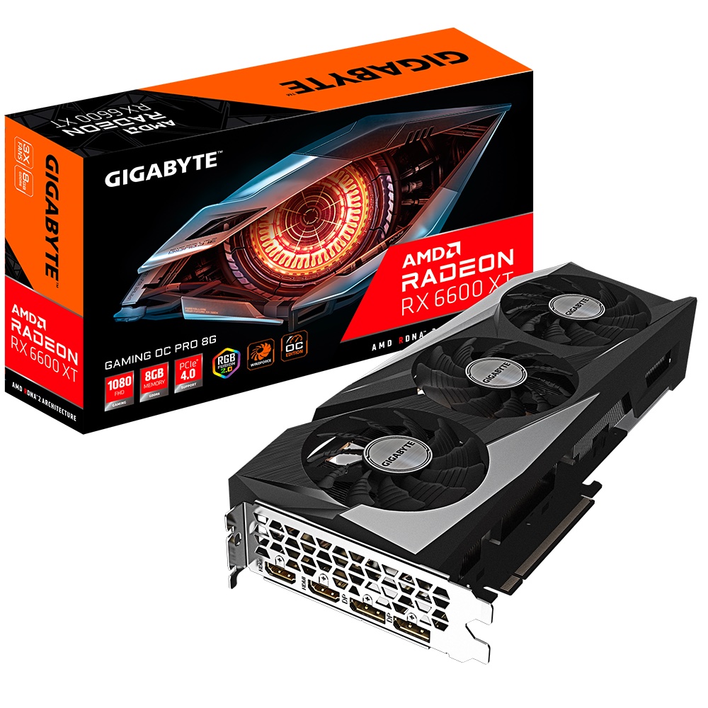GIGABYTE ra mắt card đồ họa AMD Radeon RX 6600 XT, sẵn sàng mang lại hiệu suất chơi game 1080p kinh ngạc