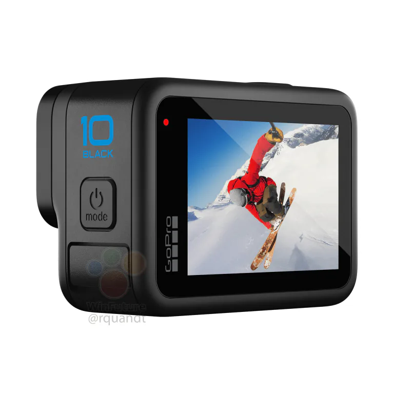 Lộ diện ảnh và thông số camera hành trình GoPro Hero 10 Black