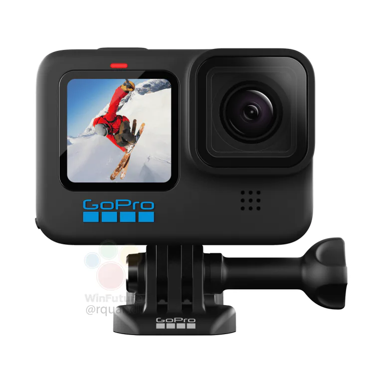 Lộ diện ảnh và thông số camera hành trình GoPro Hero 10 Black