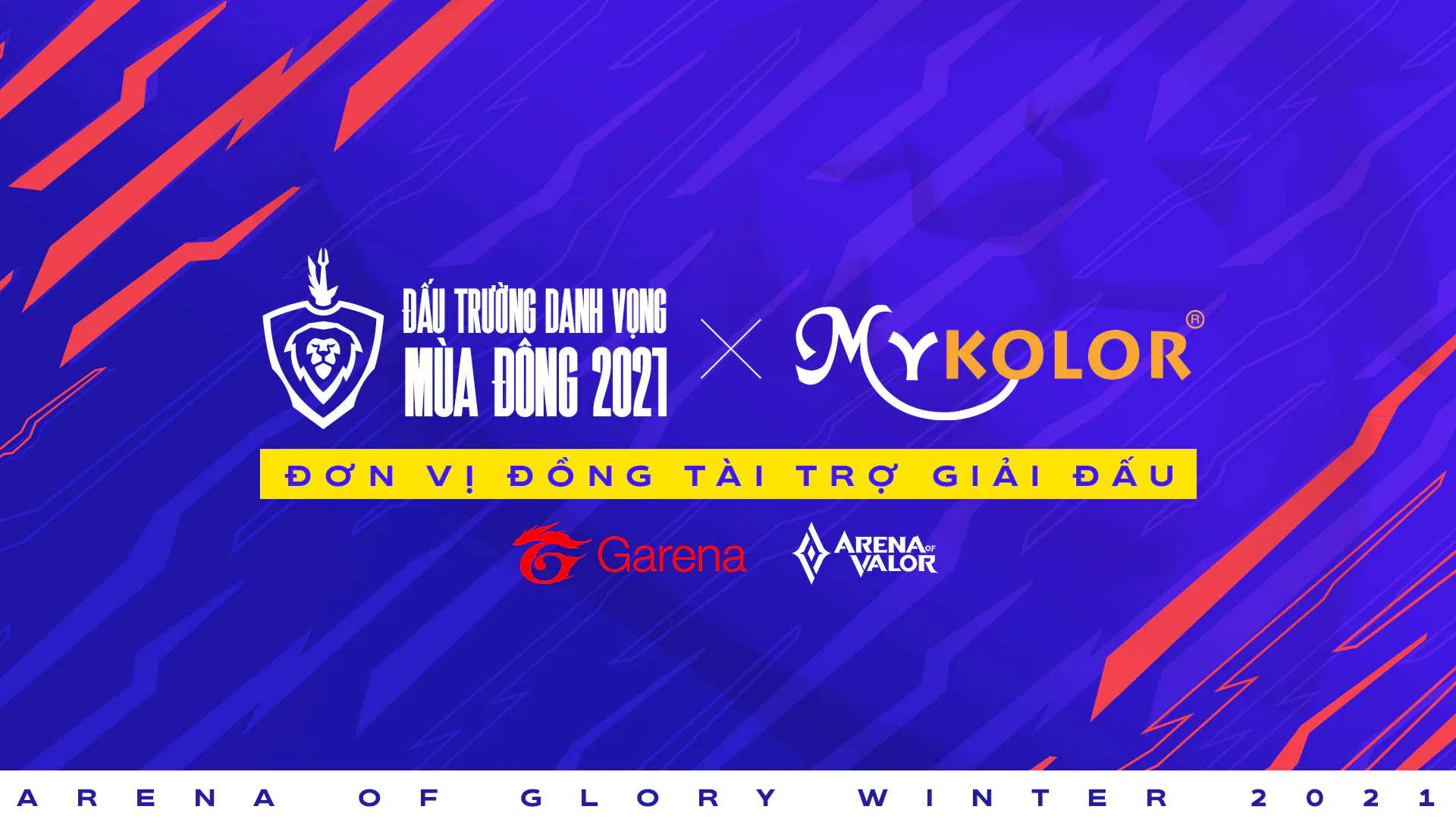 Mykolor và Hảo Hảo là nhà tài trợ Đấu Trường Danh Vọng mùa Đông 2021