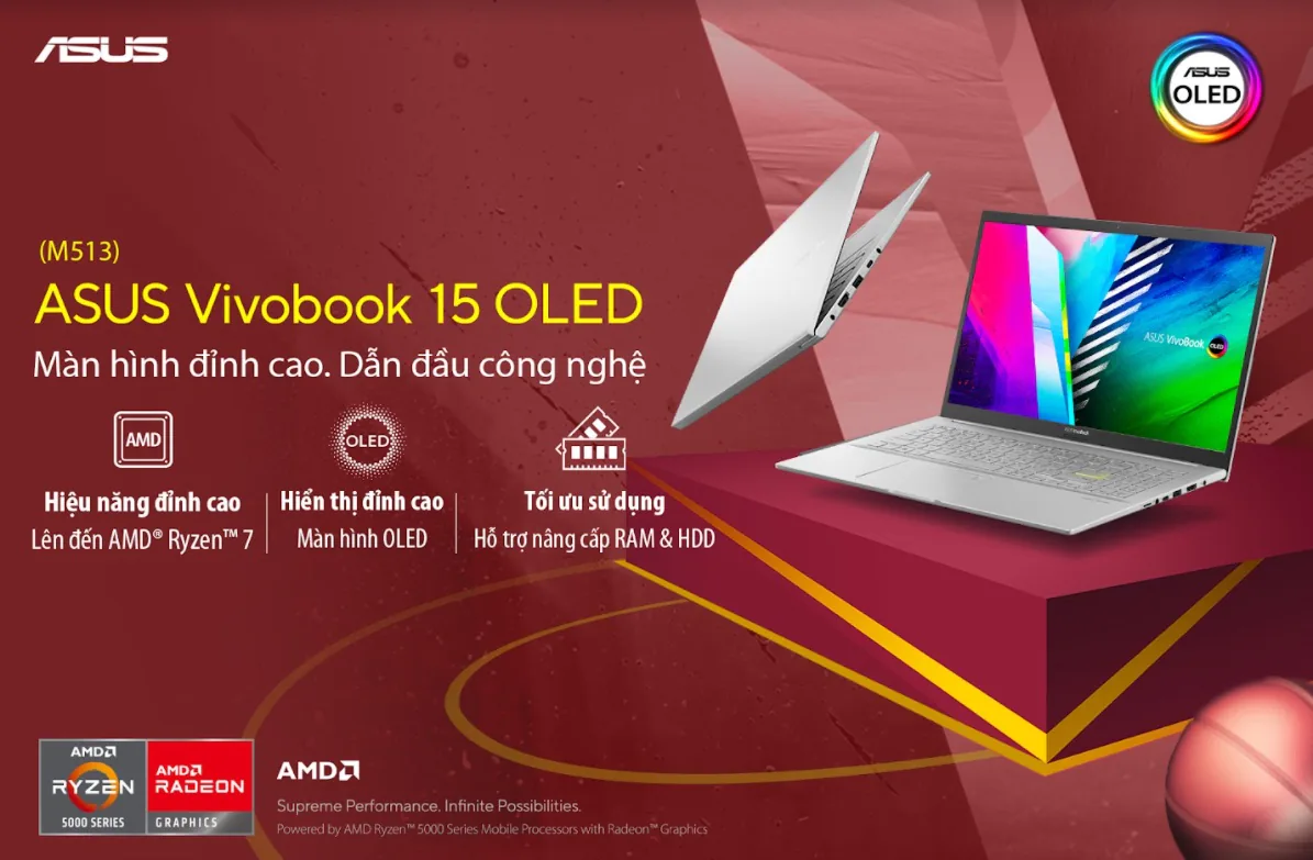 “OLED GO BIG”: ASUS tiếp tục cuộc chơi lớn với loạt laptop màn hình OLED tại Việt Nam