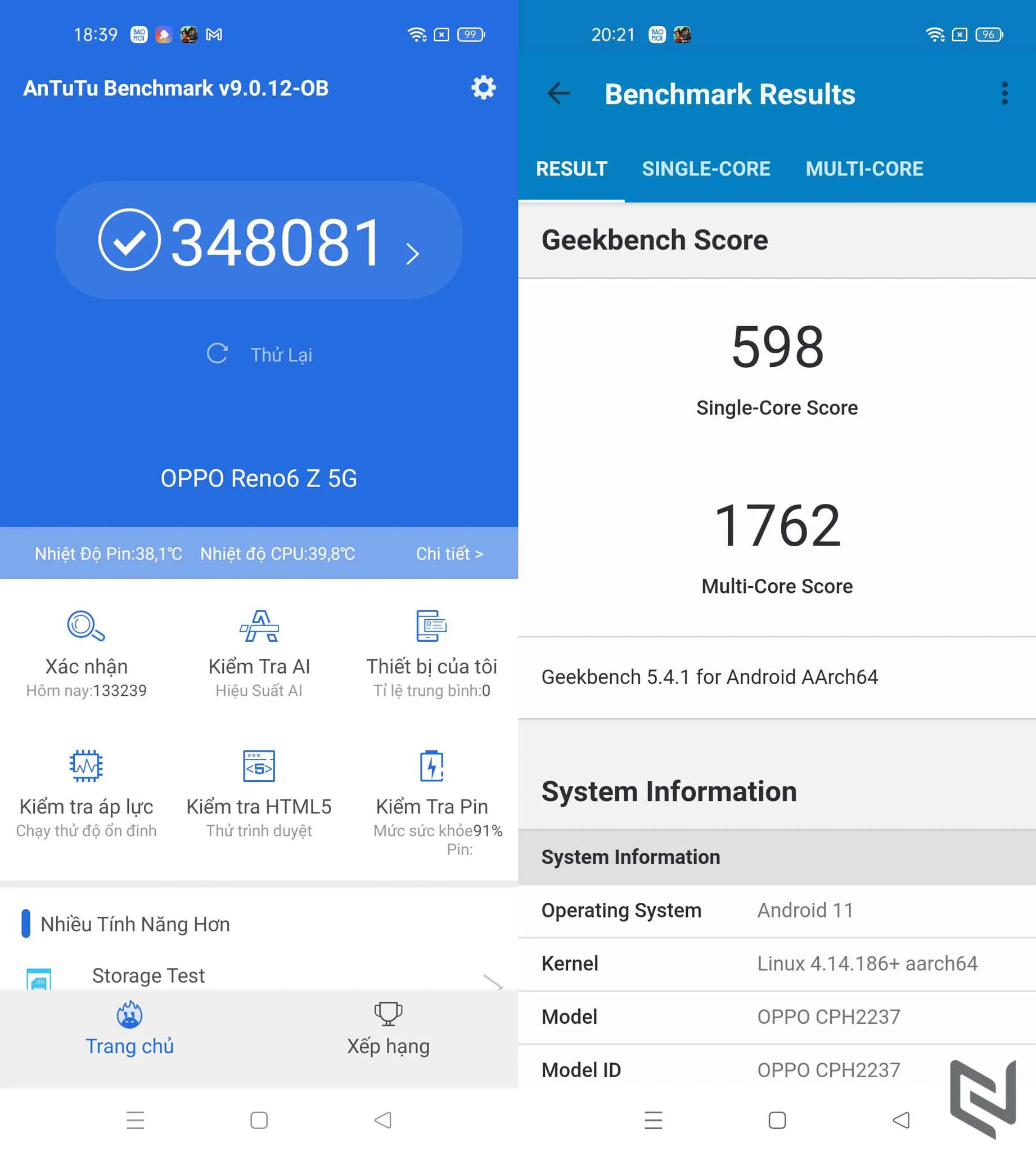 Đánh giá chi tiết OPPO Reno6 Z 5G: Camera là điểm nhấn cùng loạt trang bị thời thượng