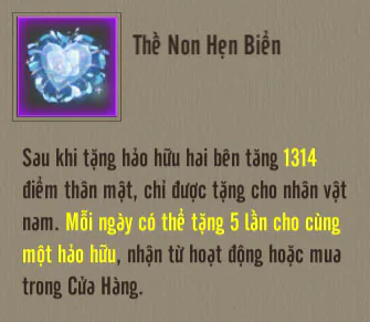 Võ Lâm Truyền Kỳ 1 Mobile tung sự kiện mừng Lễ Thất Tịch 12/8 cực chất