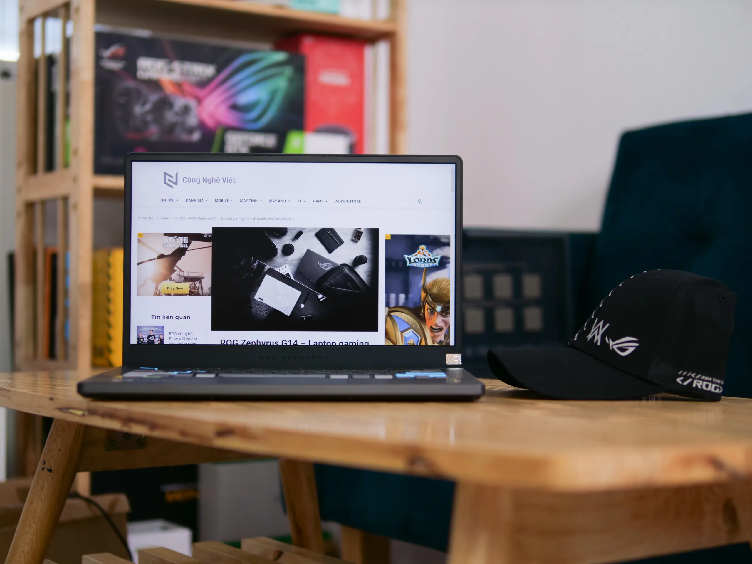 Trên tay laptop chơi game ASUS ROG Zephyrus G14 Alan Walker Edition: Vẻ ngoài cool ngầu, hiệu năng mạnh mẽ với kích thước nhỏ gọn